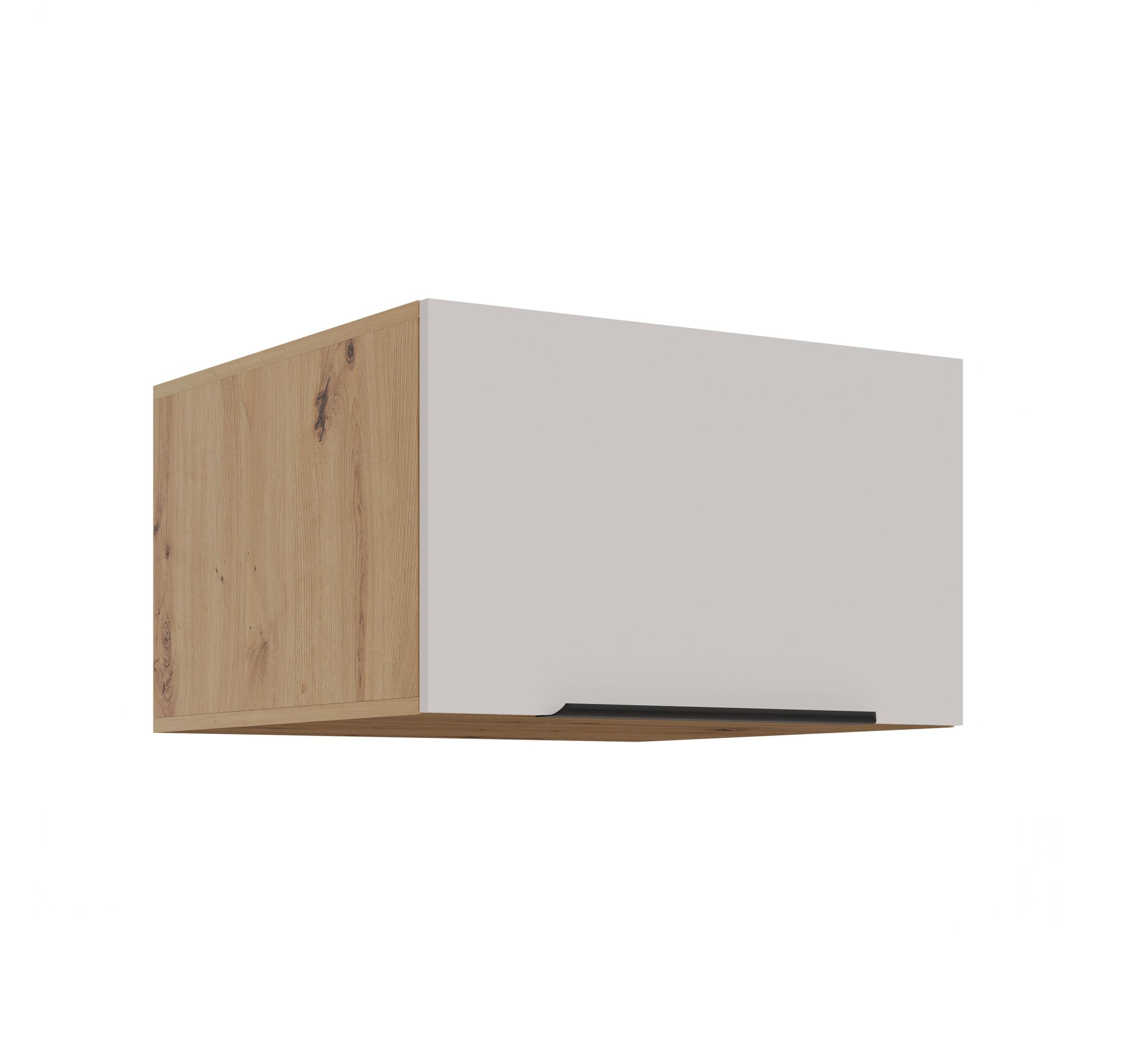 Aufsatzschrank Hochschrank 60 cm K&uuml;che SOLANO Kaschmir beige K&uuml;chenzeile 