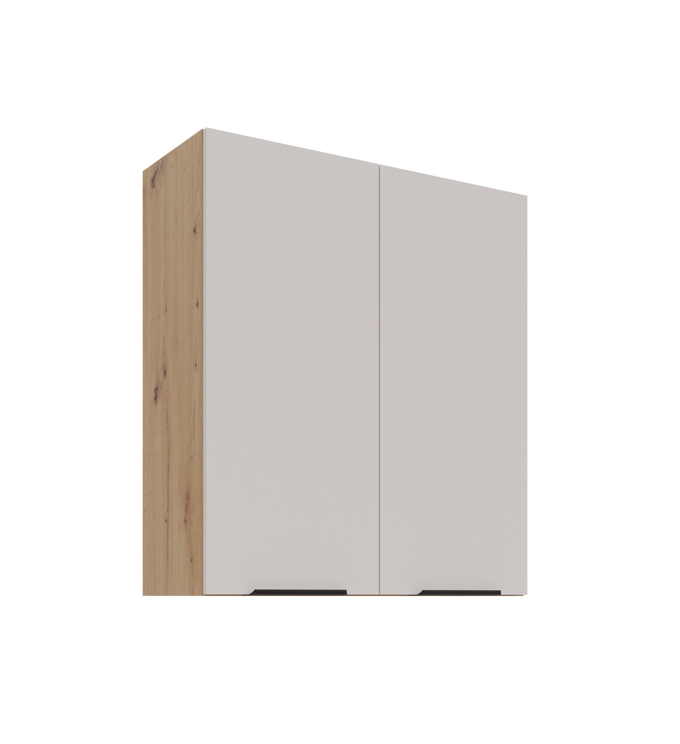 K&uuml;chen H&auml;ngeschrank 80 cm K&uuml;che SOLANO Kaschmir beige K&uuml;chenzeile K&uuml;chenblock 