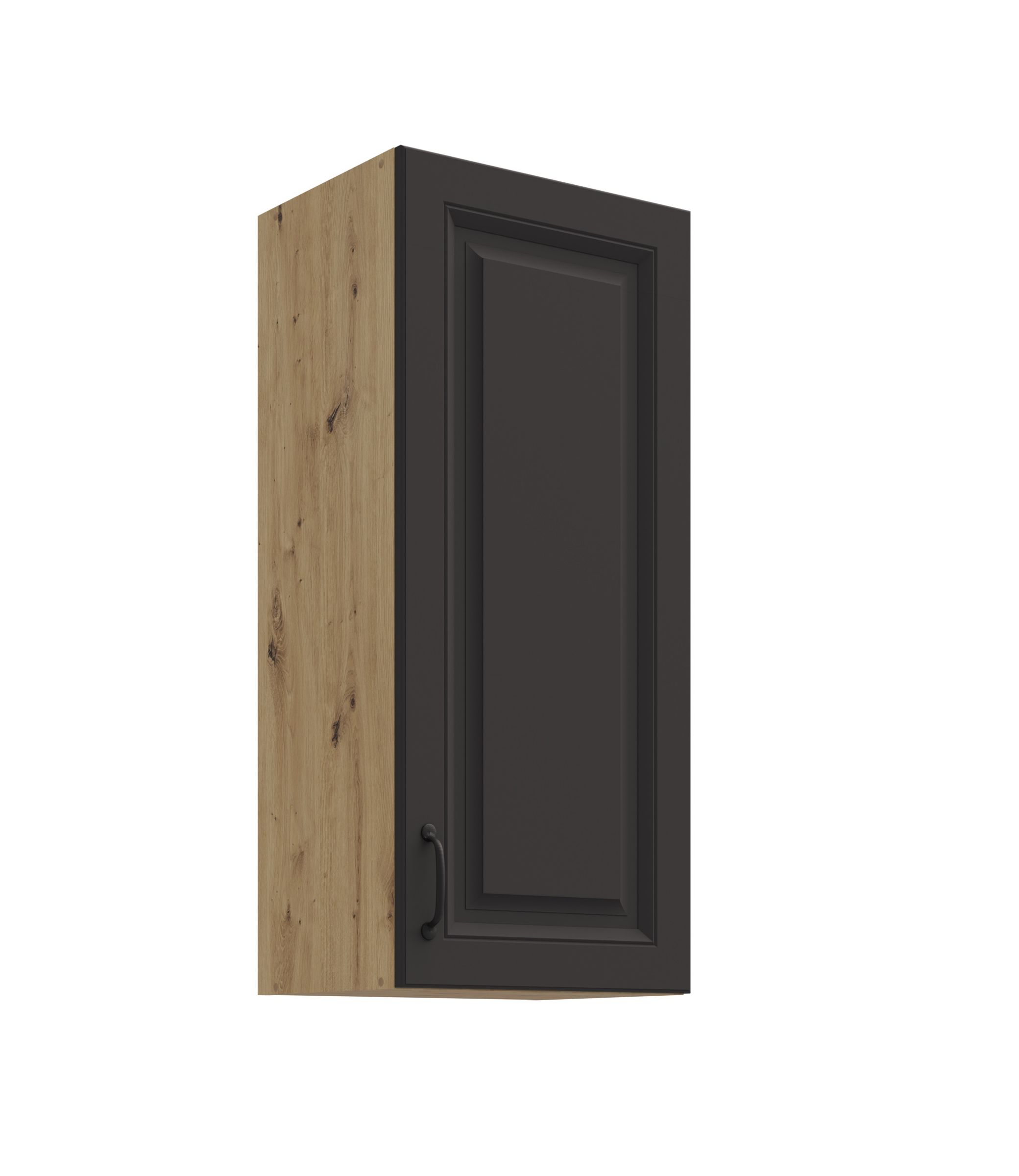 H&auml;ngeschrank 40 cm Stilo Grau K&uuml;chenzeile K&uuml;chenblock K&uuml;che Landhaus H&ouml;he 90 cm 