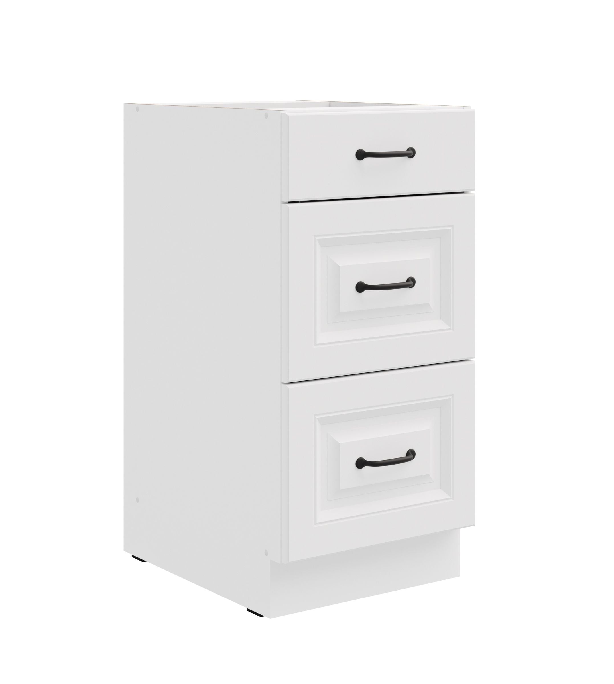 K&uuml;chen Unterschrank 40 cm Stilo Wei&szlig; Vollauszug Soft-Close K&uuml;che Einbauk&uuml;che 