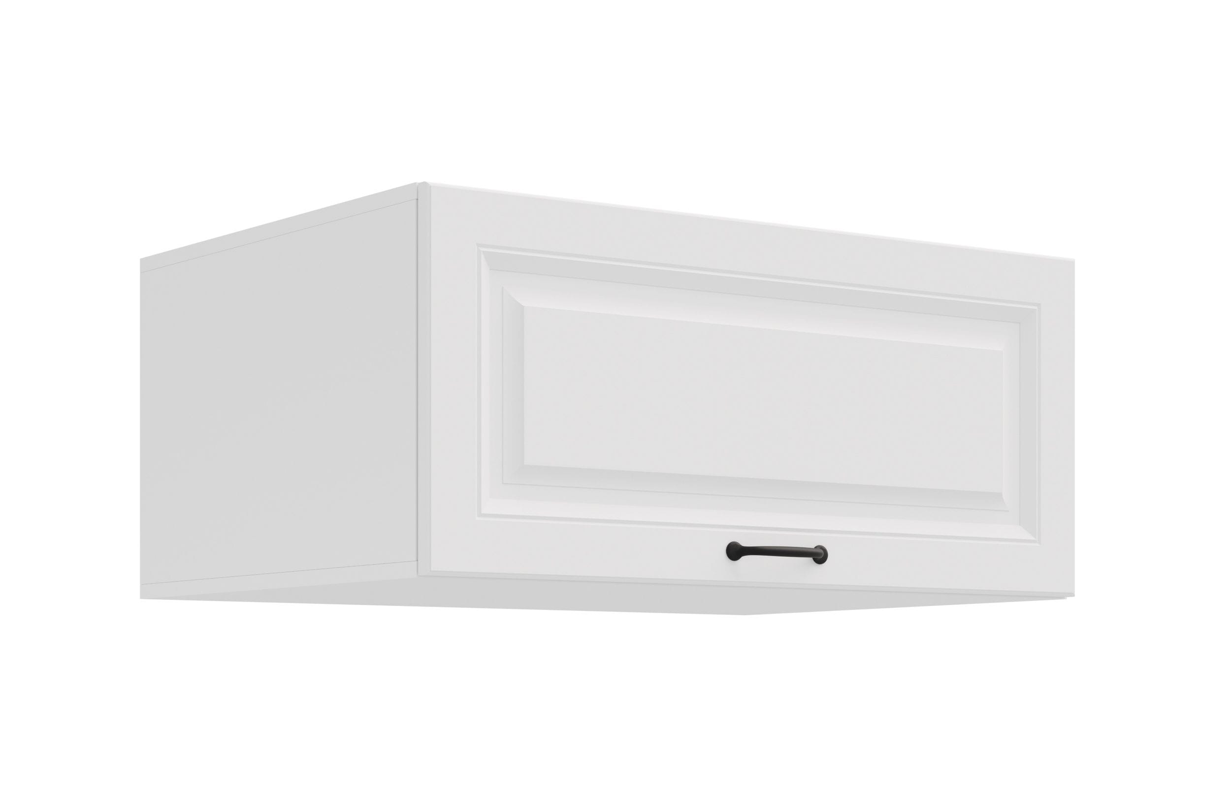 Aufsatzschrank Hochschrank 80 cm STILO Weiss K&uuml;chenzeile K&uuml;chenblock K&uuml;che 
