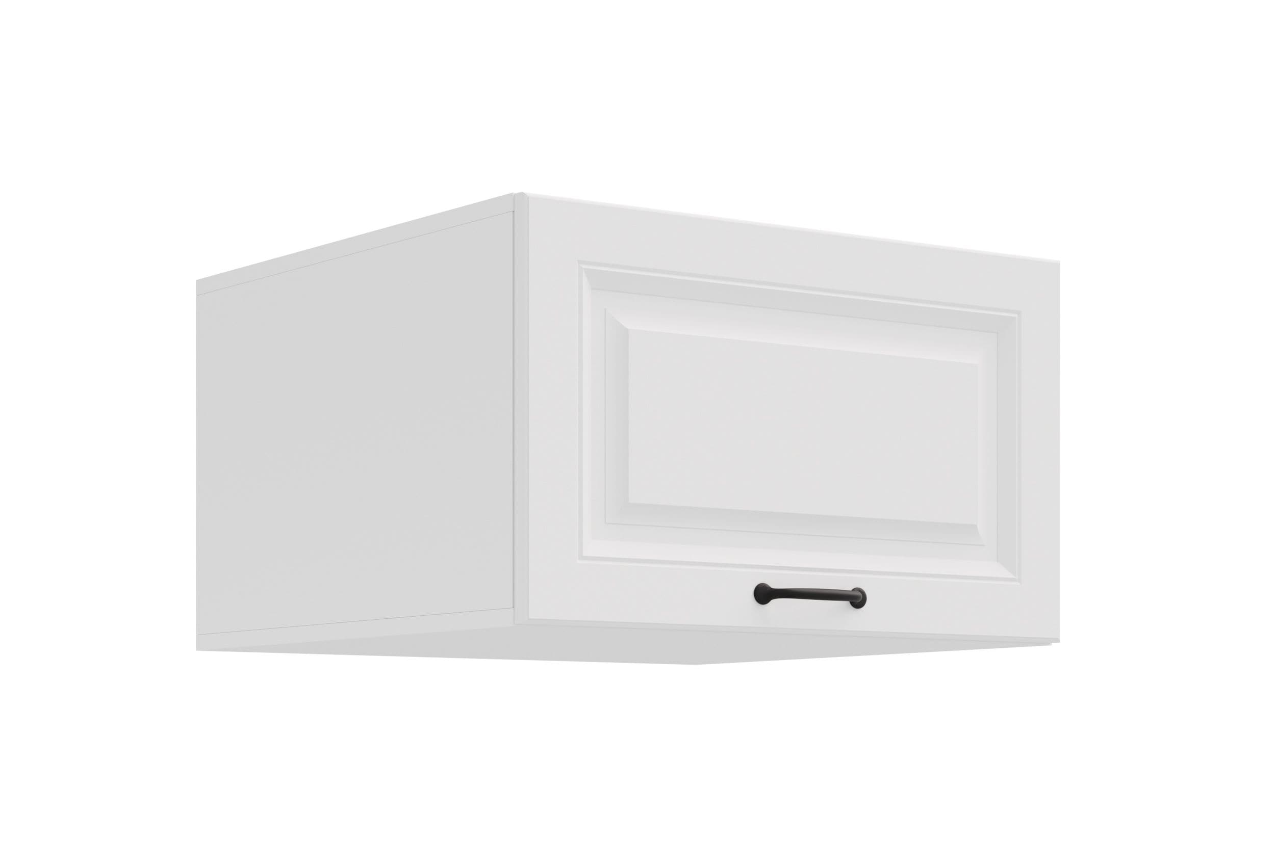 Aufsatzschrank Hochschrank 60 cm STILO Weiss K&uuml;chenzeile K&uuml;chenblock K&uuml;che 