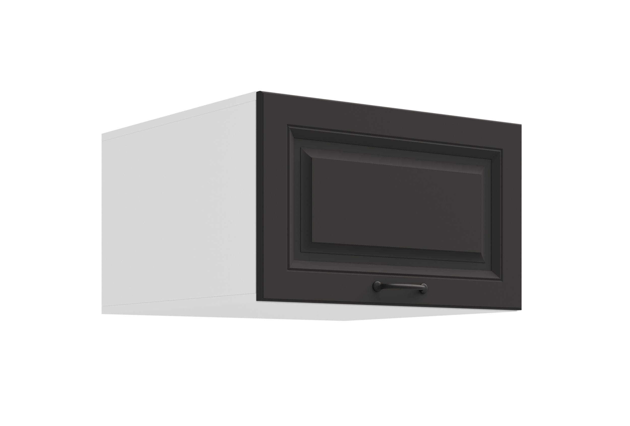 Aufsatzschrank Hochschrank 60 cm STILO Grau K&uuml;chenzeile K&uuml;chenblock K&uuml;che 