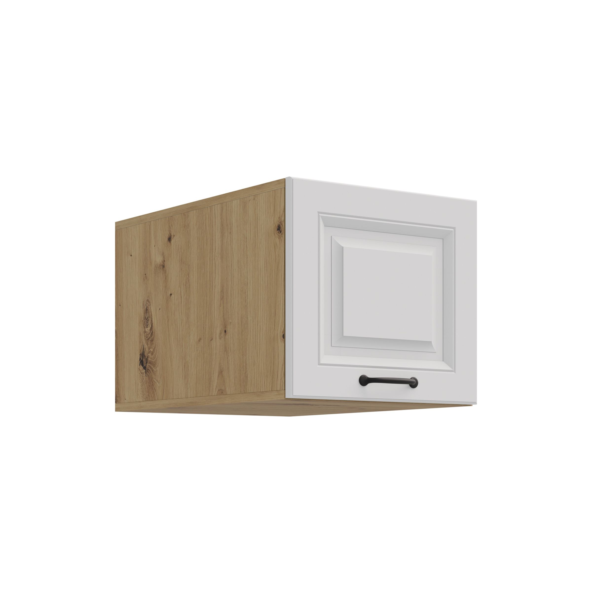 Aufsatzschrank Hochschrank 40 cm STILO Weiss K&uuml;chenzeile K&uuml;chenblock K&uuml;che 