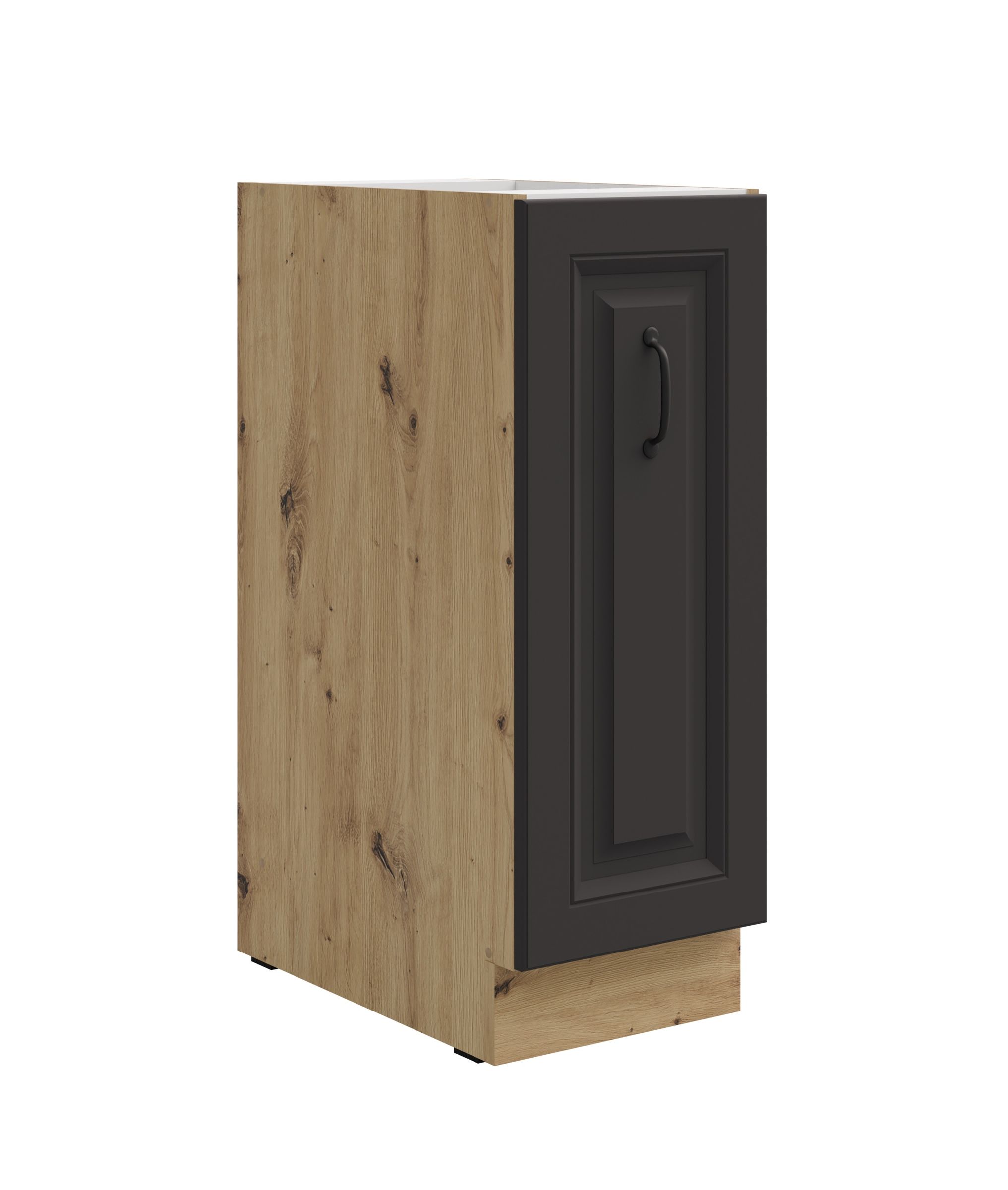 Unterschrank 30 Schrankauszug Stilo Wei&szlig; K&uuml;chenzeile K&uuml;chenblock K&uuml;che Landhaus 