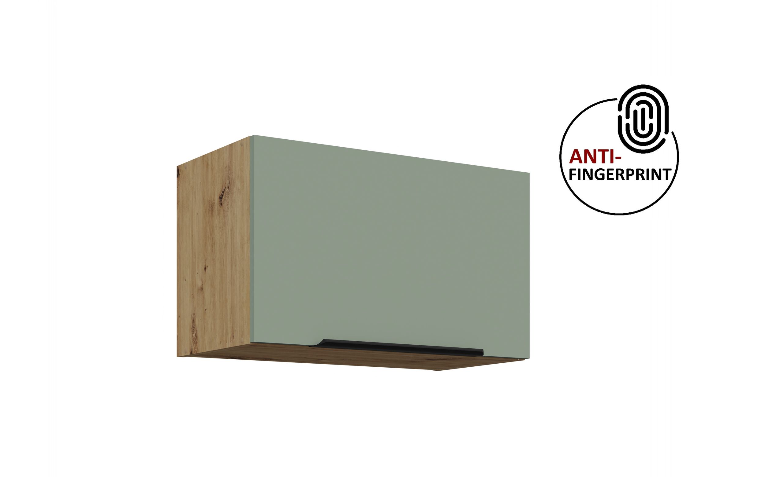 K&uuml;chen H&auml;ngeschrank 60 K&uuml;che ARIA Aquamarin matt K&uuml;chenzeile Anti Fingerprint 