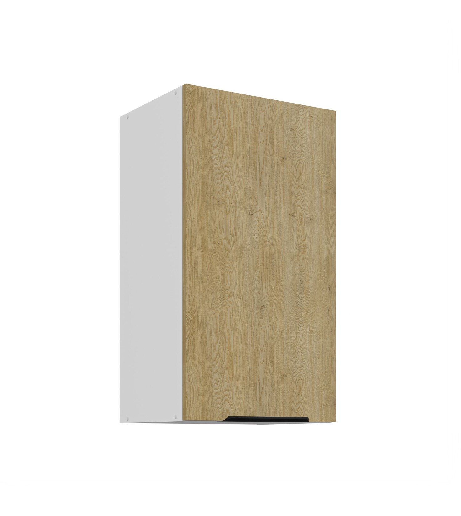 Küchen Hängeschrank 40 cm CREMONA Eiche + Weiß Küche Küchenzeile Küchenblock
