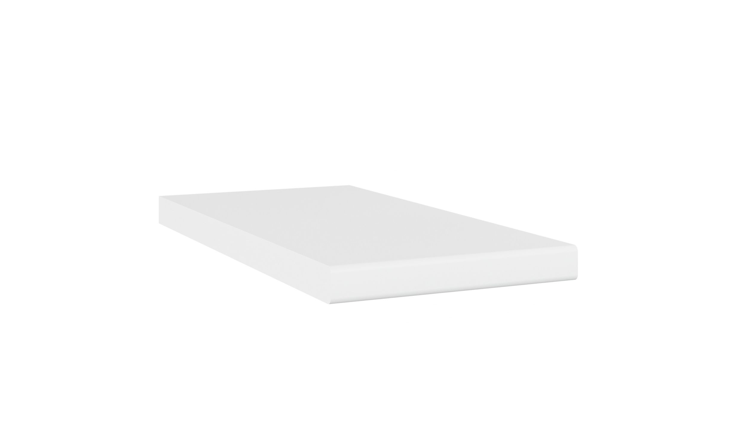 K&uuml;chen Arbeitsplatte 30 cm breit, 38 mm Stark, Weiss matt K&uuml;che Aria 