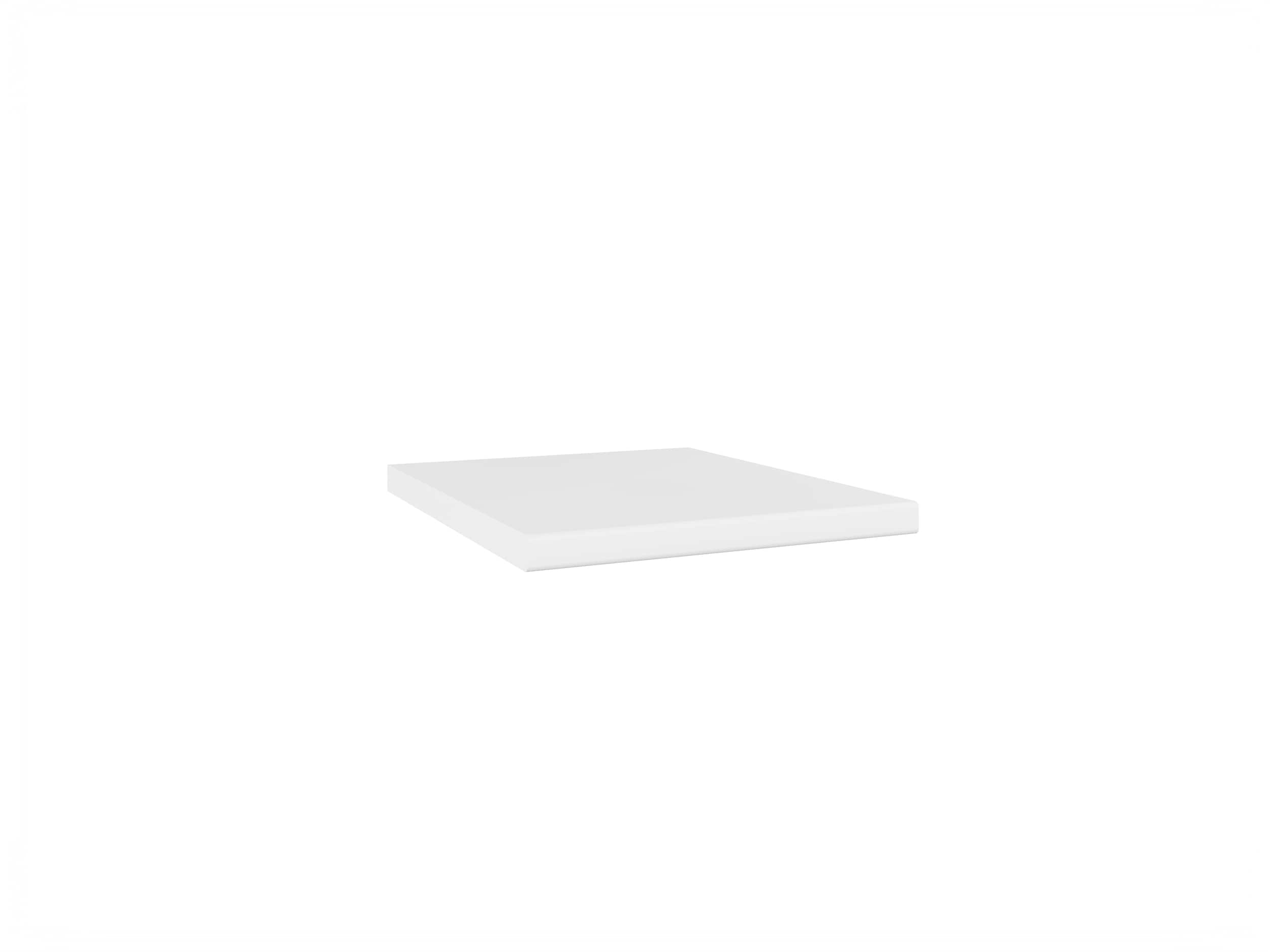 K&uuml;chen Arbeitsplatte 50 cm breit, 38 mm Stark, Weiss matt K&uuml;che Aria 