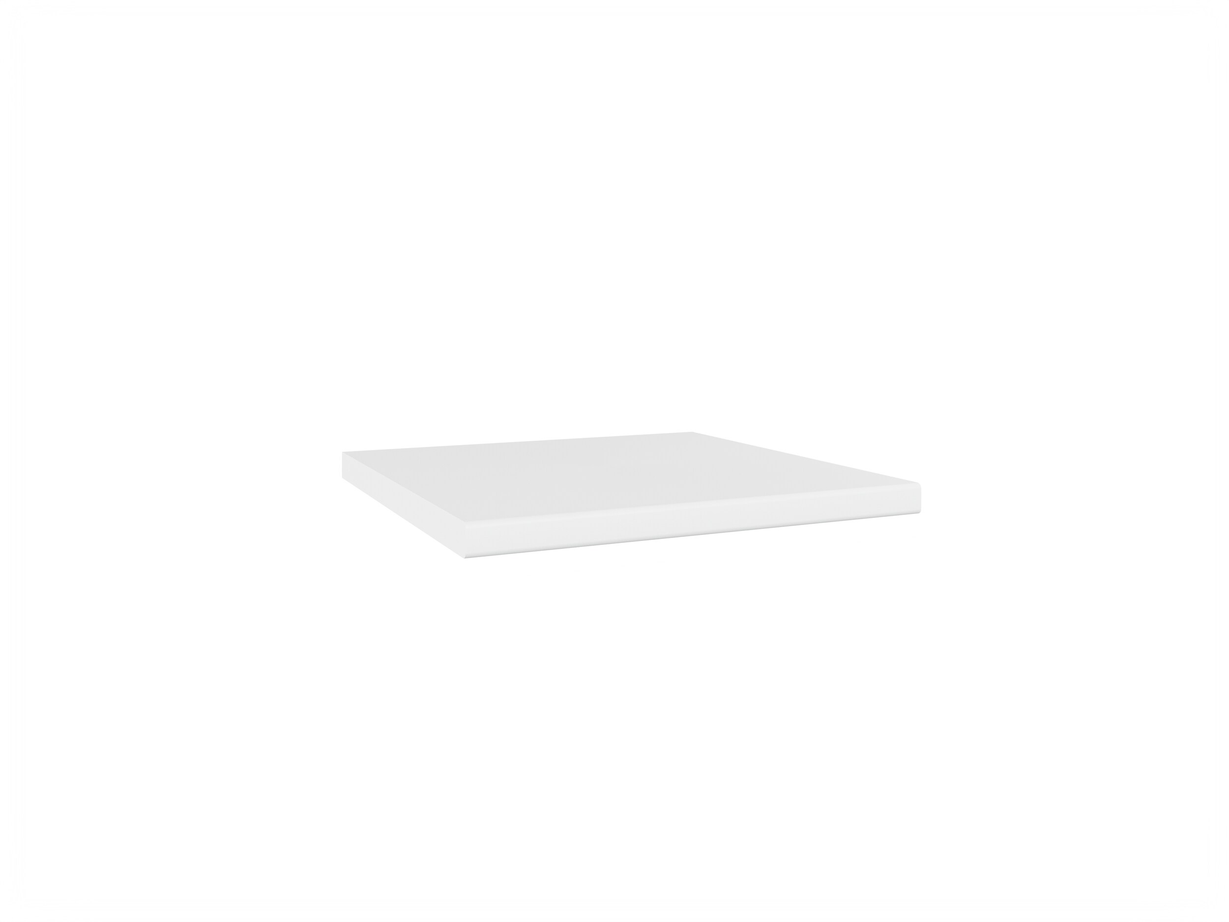 K&uuml;chen Arbeitsplatte 60 cm breit, 38 mm Stark, Weiss matt K&uuml;che Aria 