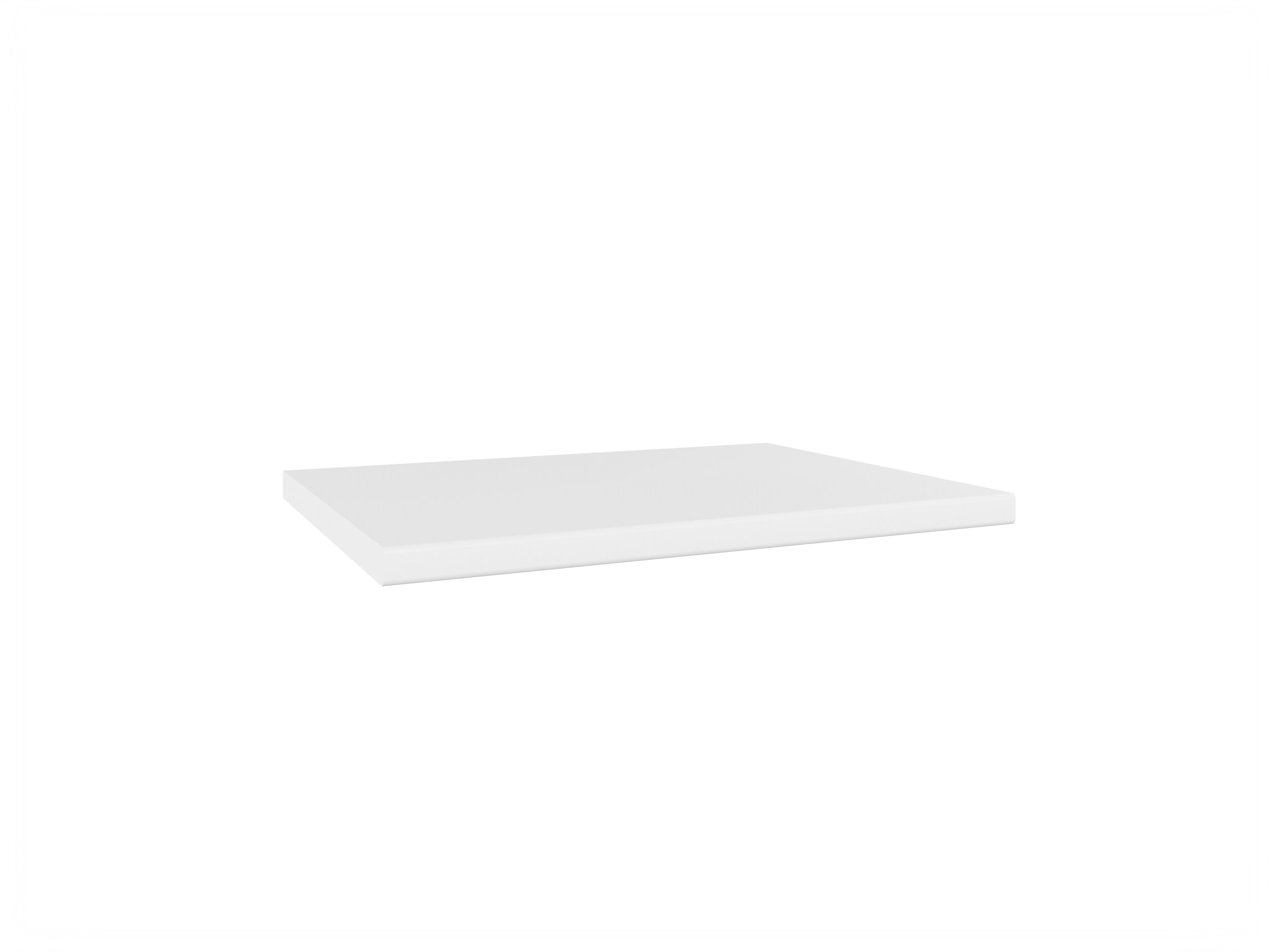 K&uuml;chen Arbeitsplatte 80 cm breit, 38 mm Stark, Weiss matt K&uuml;che Aria 