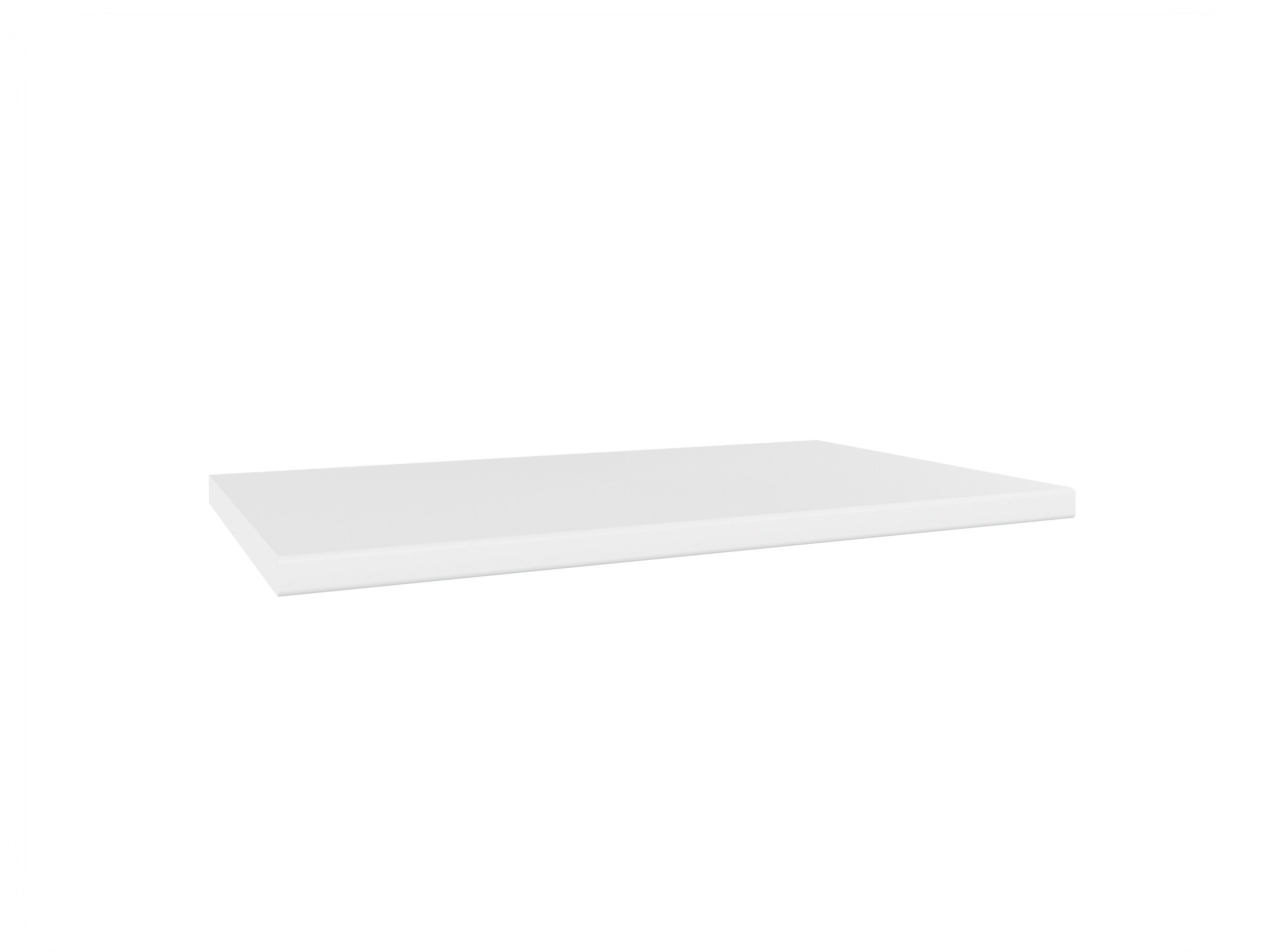 K&uuml;chen Arbeitsplatte 100 cm breit, 38 mm Stark, Weiss matt K&uuml;che Aria 
