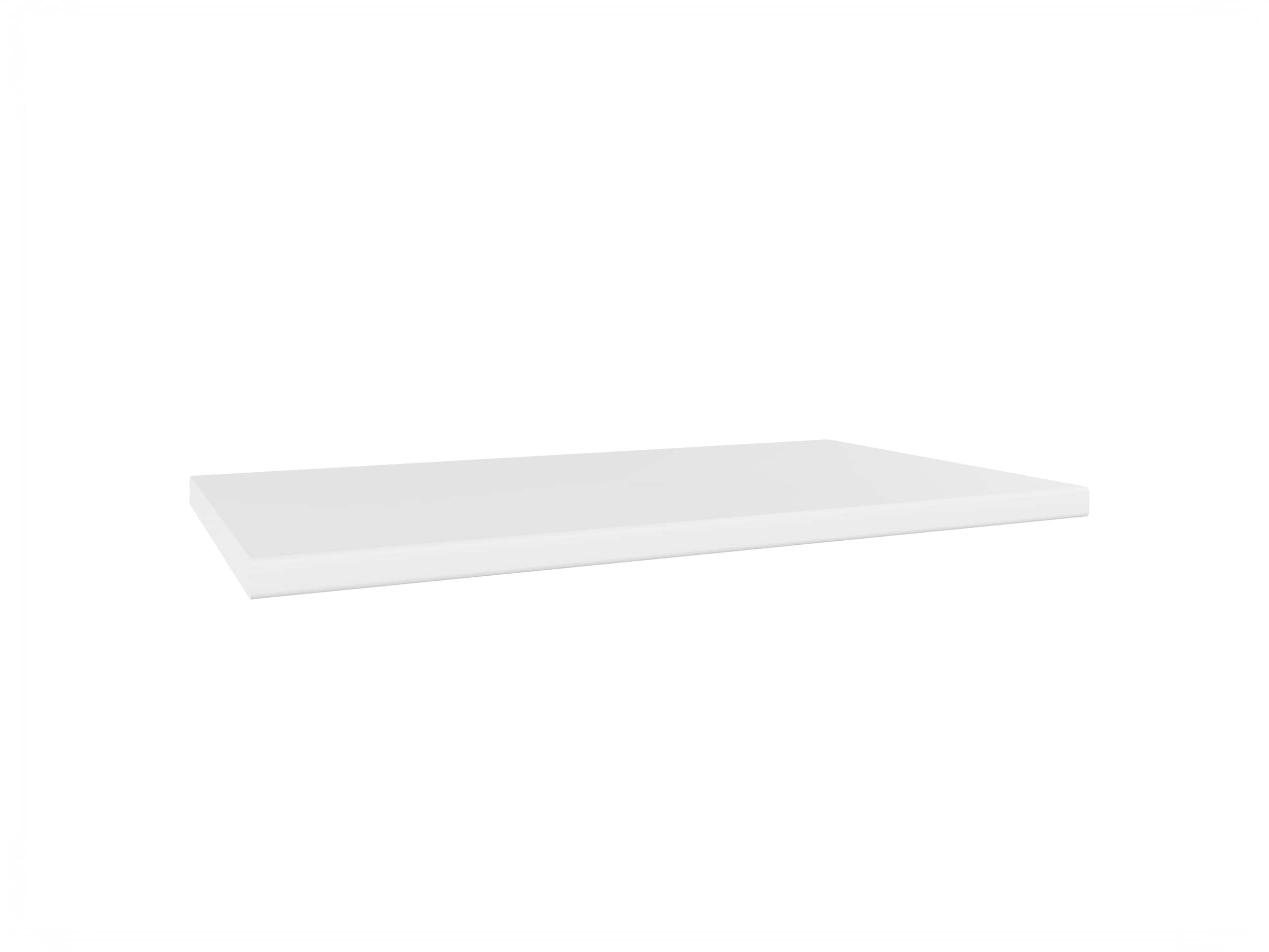 K&uuml;chen Arbeitsplatte 105 cm breit, 38 mm Stark, Weiss matt K&uuml;che Aria 