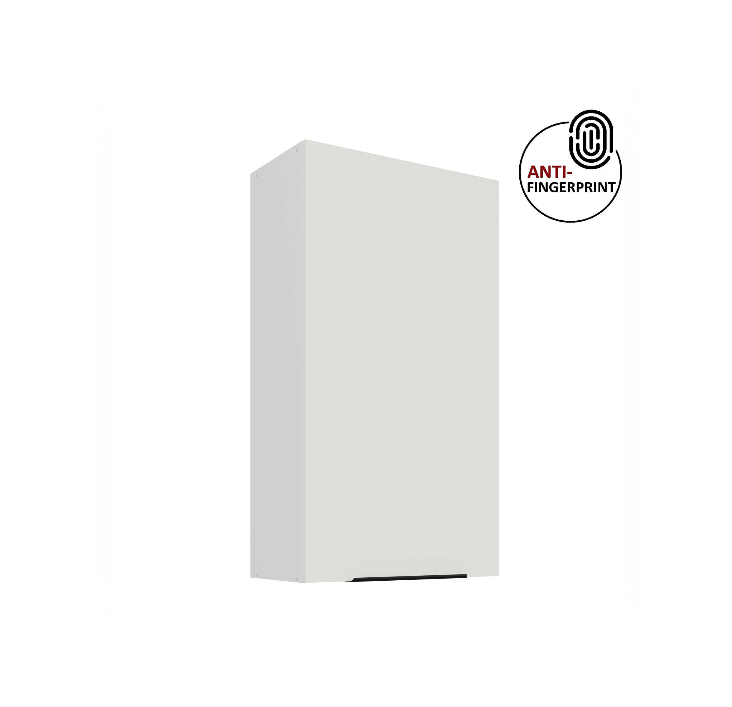 K&uuml;che ARIA H&auml;ngeschrank 60 cm H&ouml;he 90 cm Weiss K&uuml;chenzeile Anti Fingerprint 