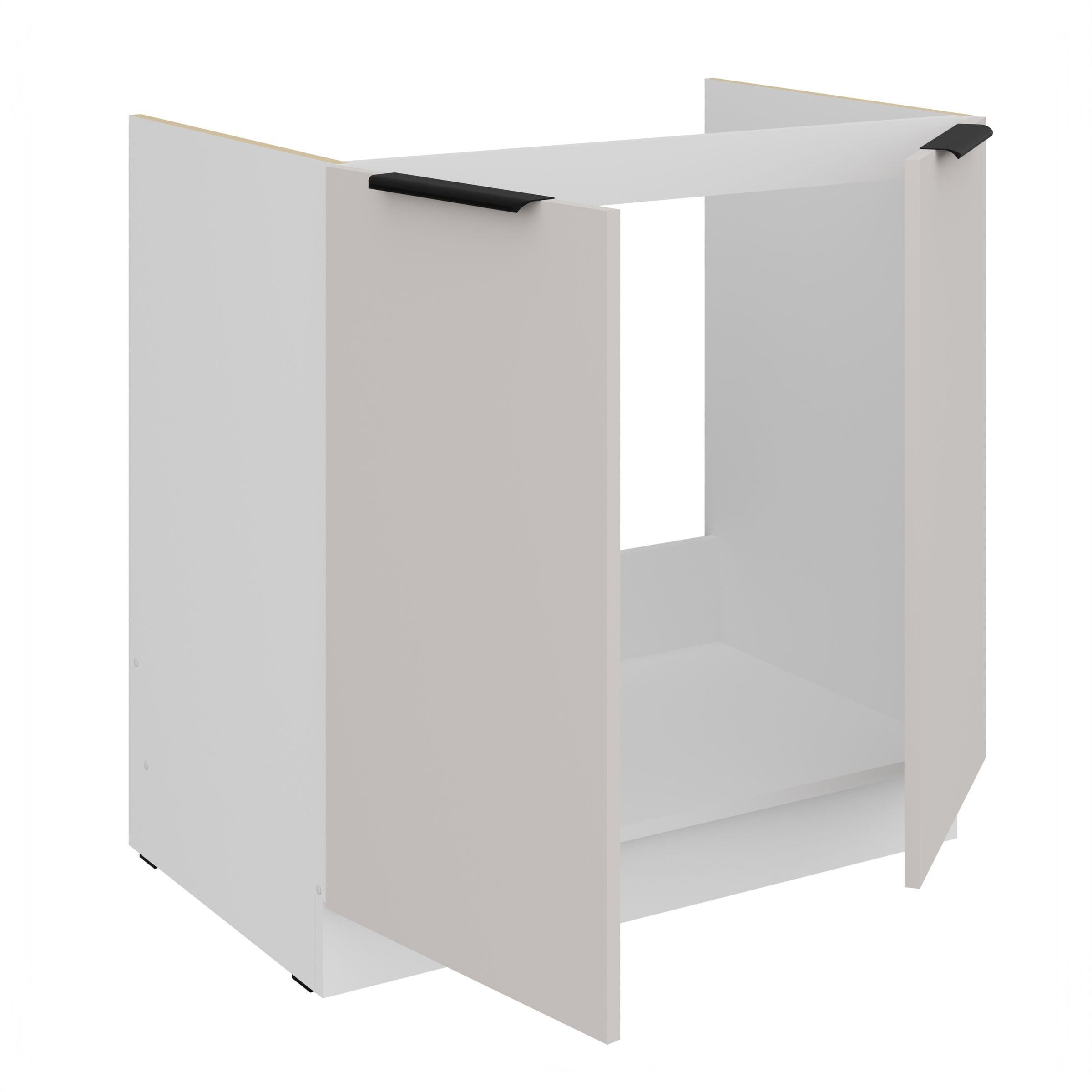 K&uuml;chen Sp&uuml;lenunterschrank 80 cm COMO Kaschmir K&uuml;che K&uuml;chenzeile K&uuml;chenblock 