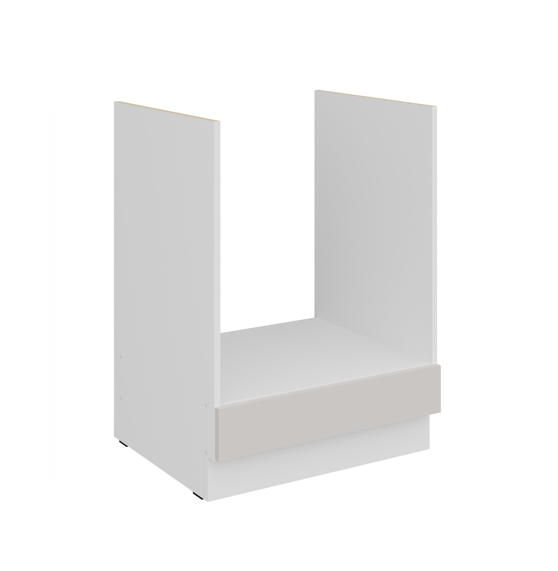 K&uuml;chen Herdunterschrank 60 cm COMO Kaschmir + Wei&szlig; K&uuml;che K&uuml;chenzeile K&uuml;chenblock 