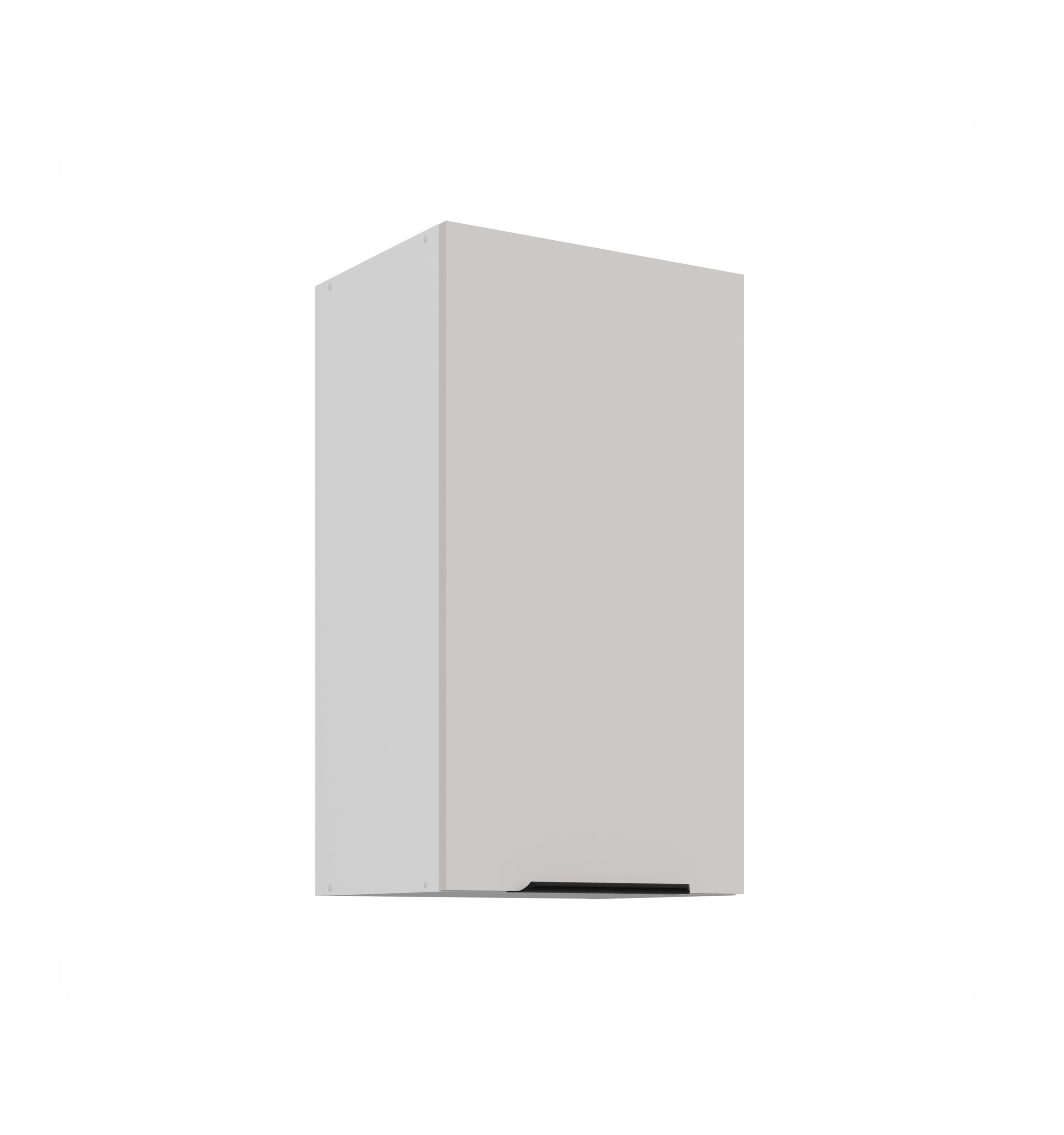 K&uuml;chen H&auml;ngeschrank 40 cm COMO Kaschmir + Wei&szlig; K&uuml;che K&uuml;chenzeile K&uuml;chenblock 