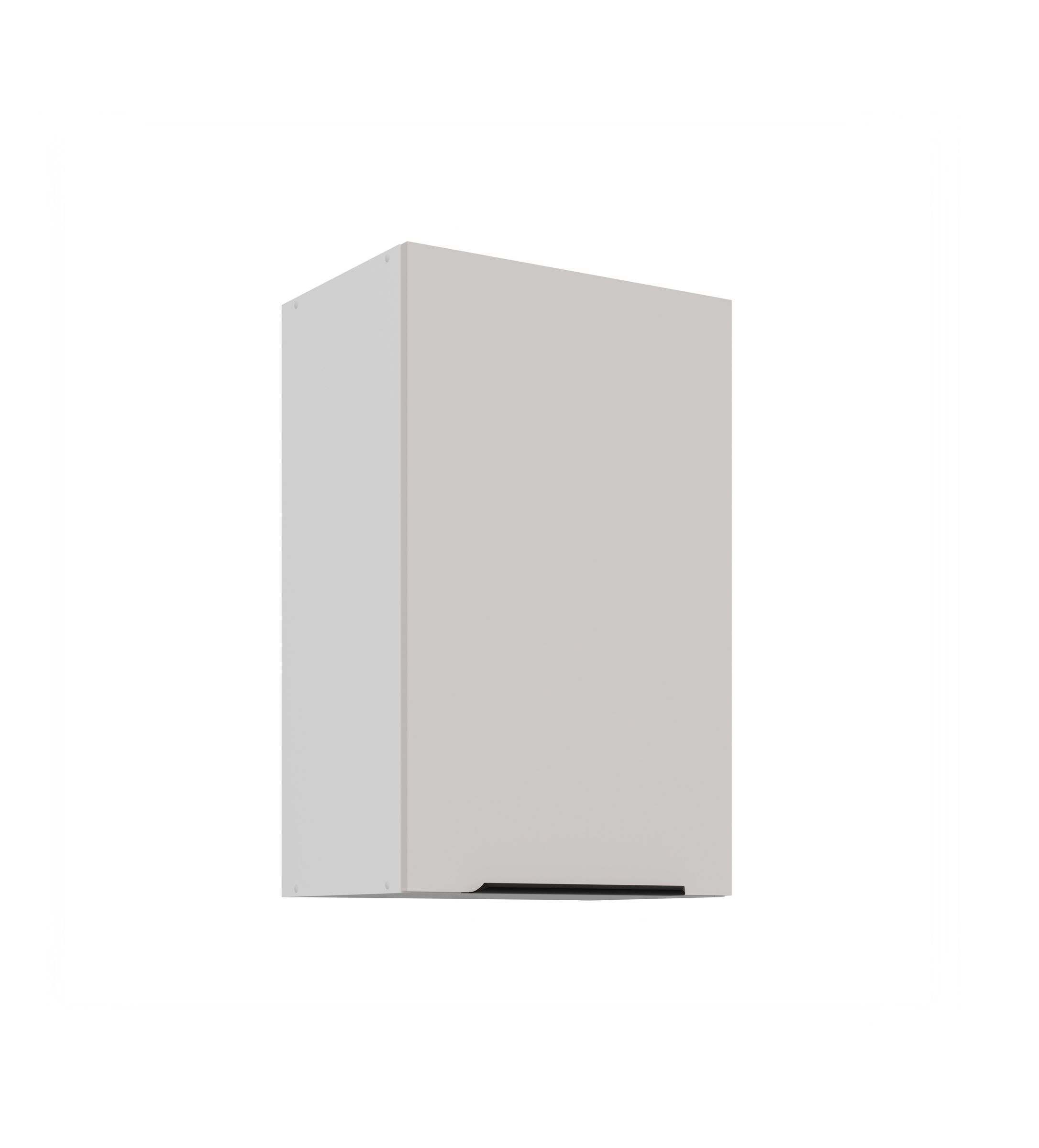 K&uuml;chen H&auml;ngeschrank 45 cm COMO Kaschmir + Wei&szlig; K&uuml;che K&uuml;chenzeile K&uuml;chenblock 