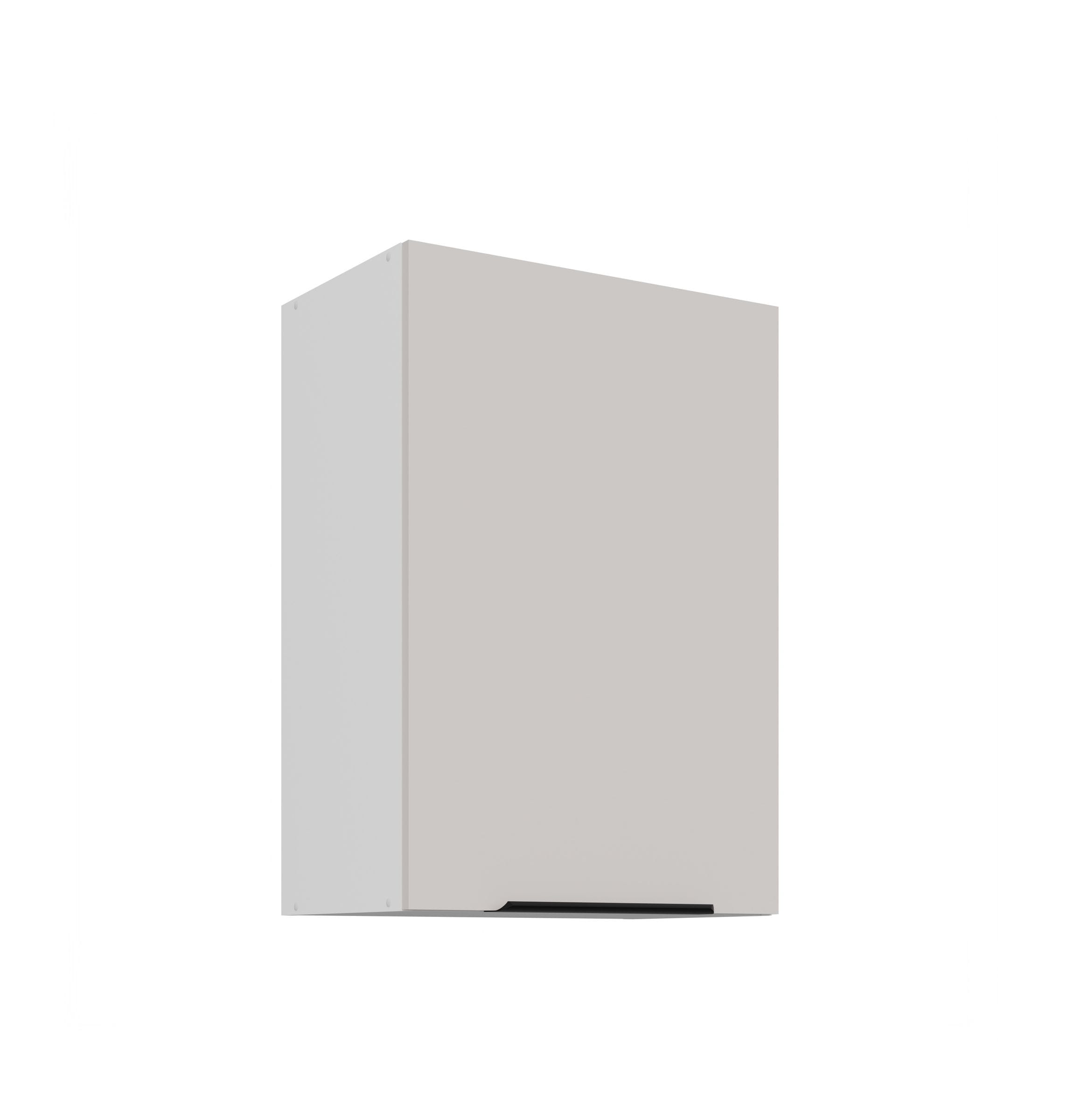 K&uuml;chen H&auml;ngeschrank 50 cm COMO Kaschmir + Wei&szlig; K&uuml;che K&uuml;chenzeile K&uuml;chenblock 