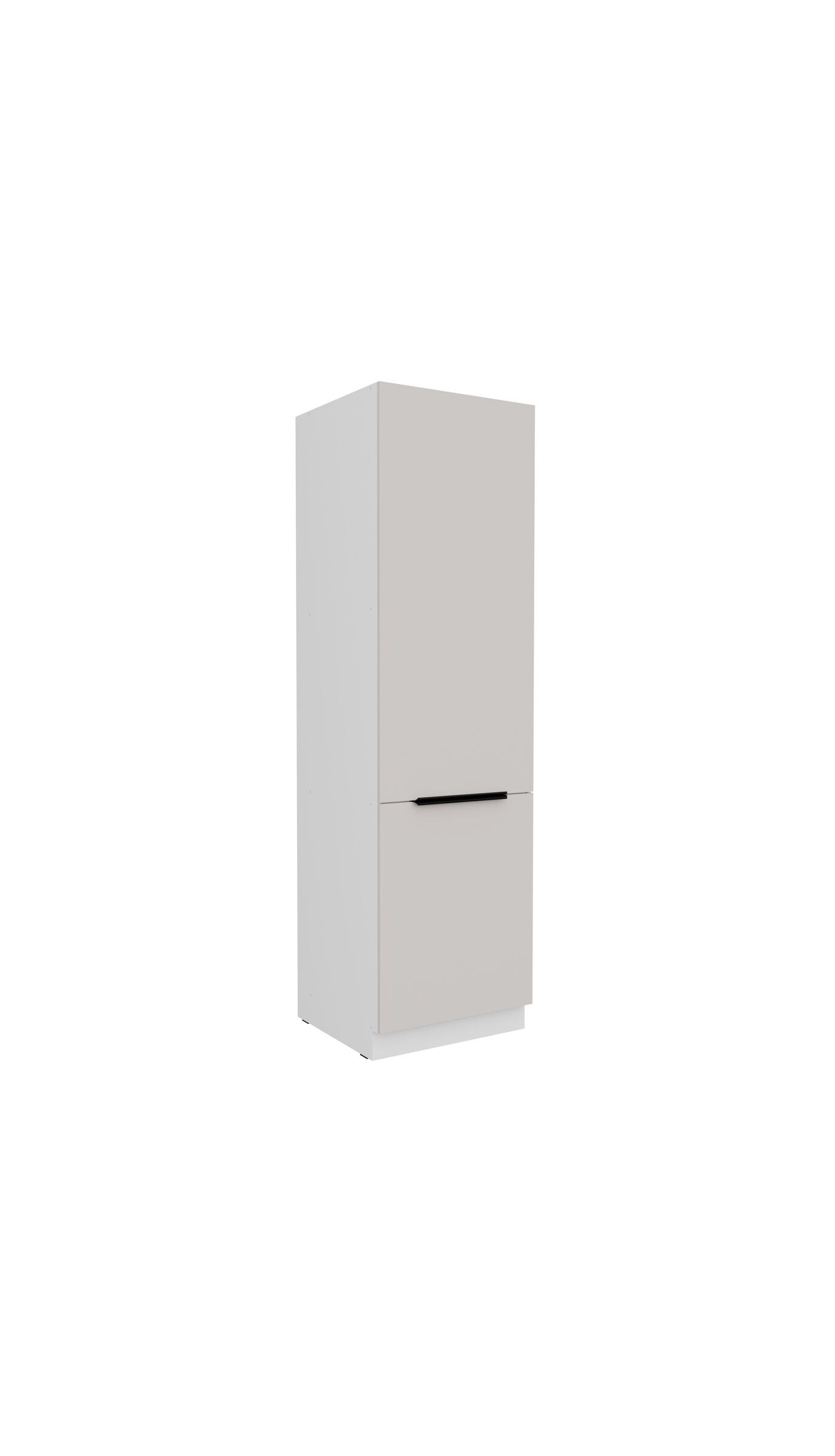 K&uuml;chen Hochschrank 60 cm COMO Kaschmir + Wei&szlig; K&uuml;chenzeile K&uuml;chenblock K&uuml;che 