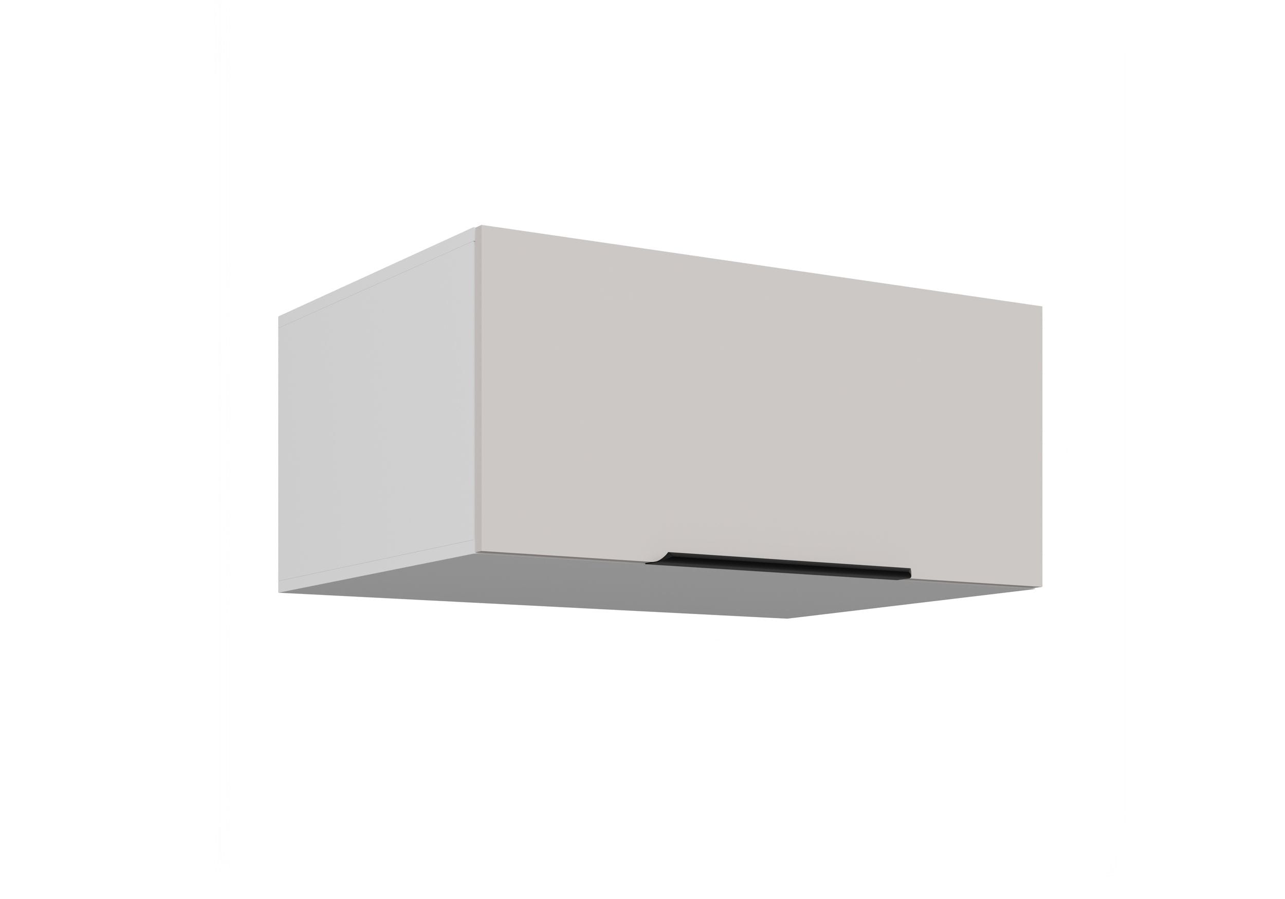 Aufsatzschrank Hochschrank 80 cm COMO Kaschmir K&uuml;chenzeile K&uuml;chenblock K&uuml;che 