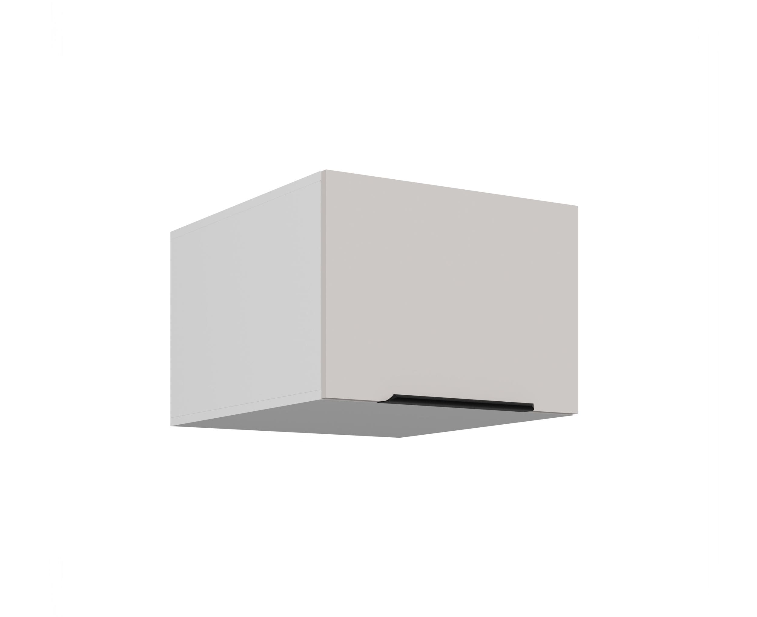 Aufsatzschrank Hochschrank 50 cm COMO Kaschmir K&uuml;chenzeile K&uuml;chenblock K&uuml;che 