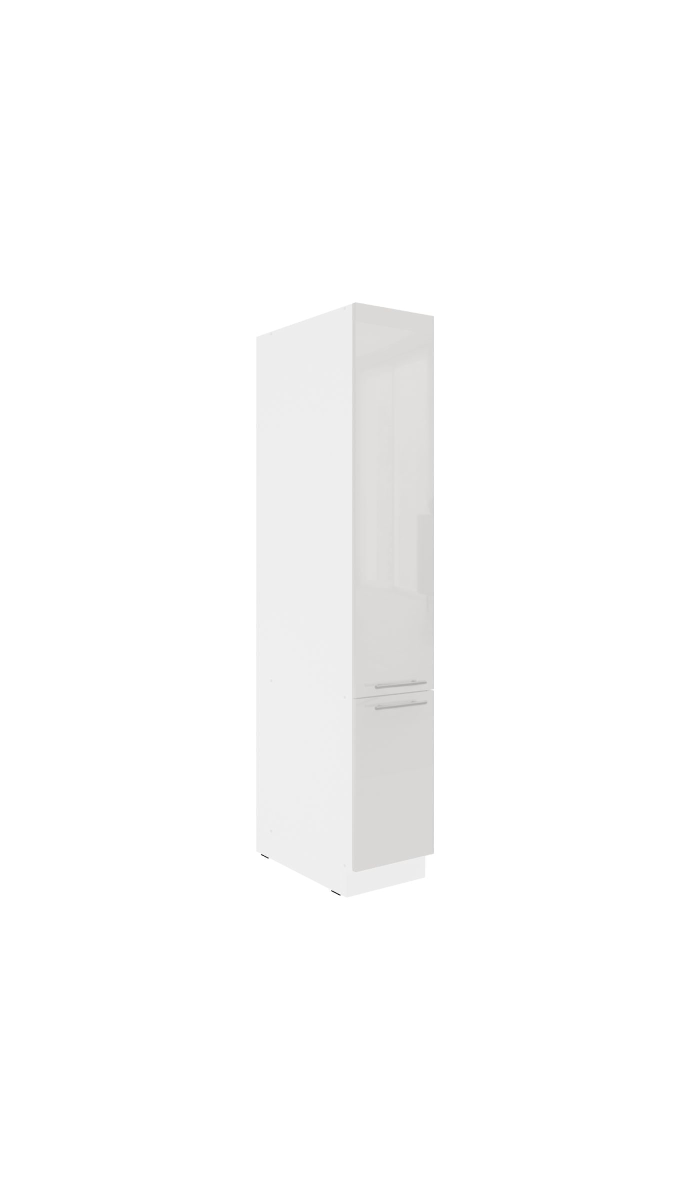 K&uuml;chen Apothekerschrank 30 cm LARA Wei&szlig; hochglanz K&uuml;chenzeile K&uuml;chenblock 