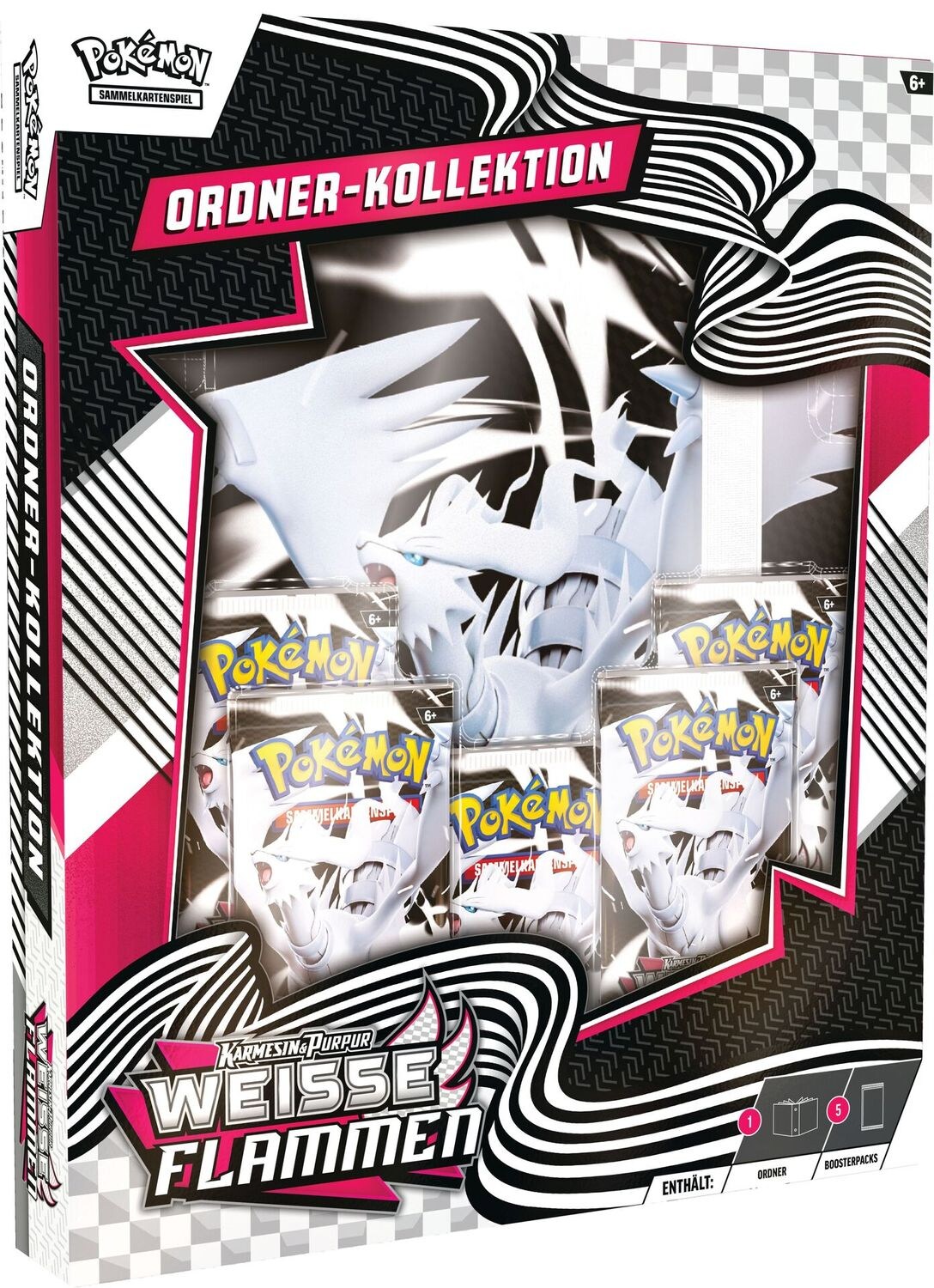 Pokémon Pokémon Karmesin & Purpur - Weiße Flammen Binder-Kollektion