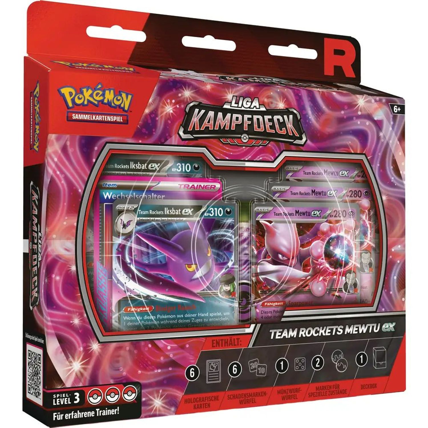 Pok&eacute;mon Pok&eacute;mon Liga-Kampfdeck Team Rockets Mewtu 