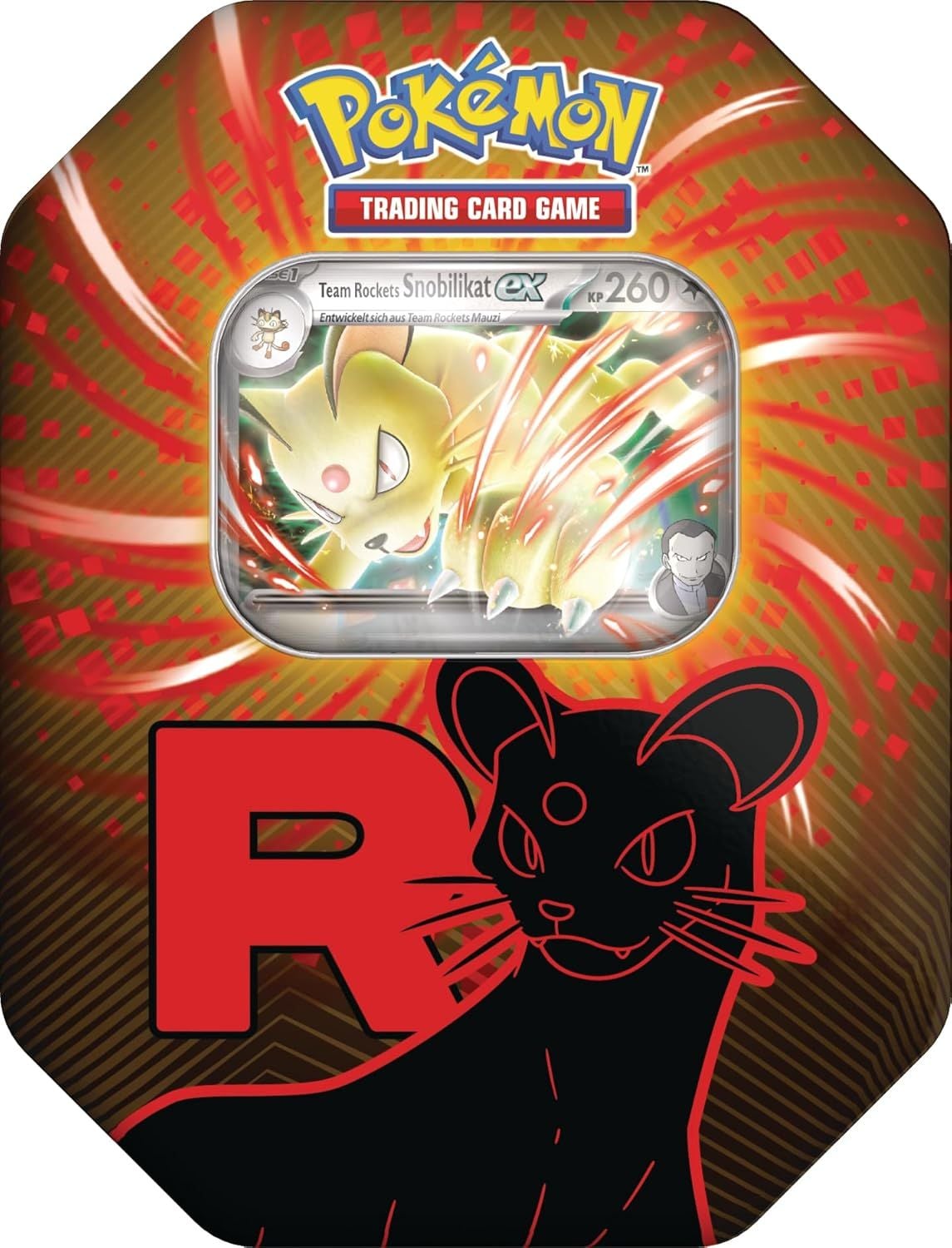 Pok&eacute;mon Pok&eacute;mon Tin 125 Team Rockets Snobilikat-ex 
