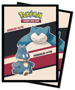Pokémon Schutzhüllen Snorlax & Munchlax 
