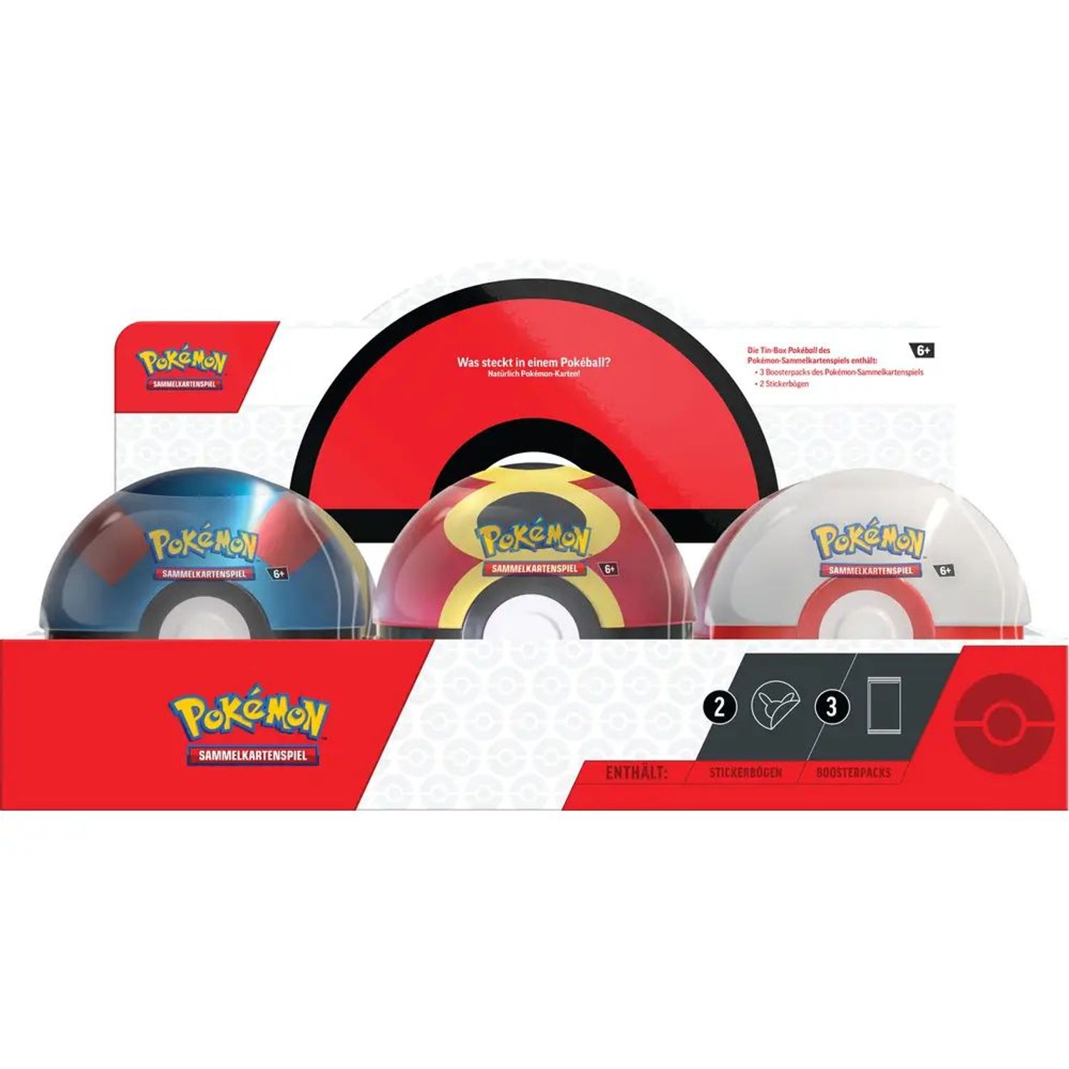 Pok&eacute;mon Pok&eacute;mon Pokeball Tin Herbst 2025 1 St. sortiert 