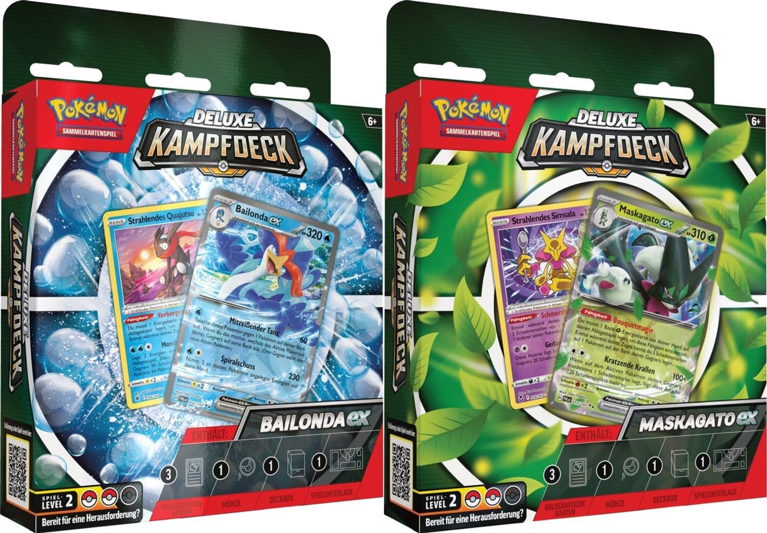 Pokémon Pokémon Deluxe Kampfdeck Bailonda-Ex oder Maskagato-Ex 1 Pack