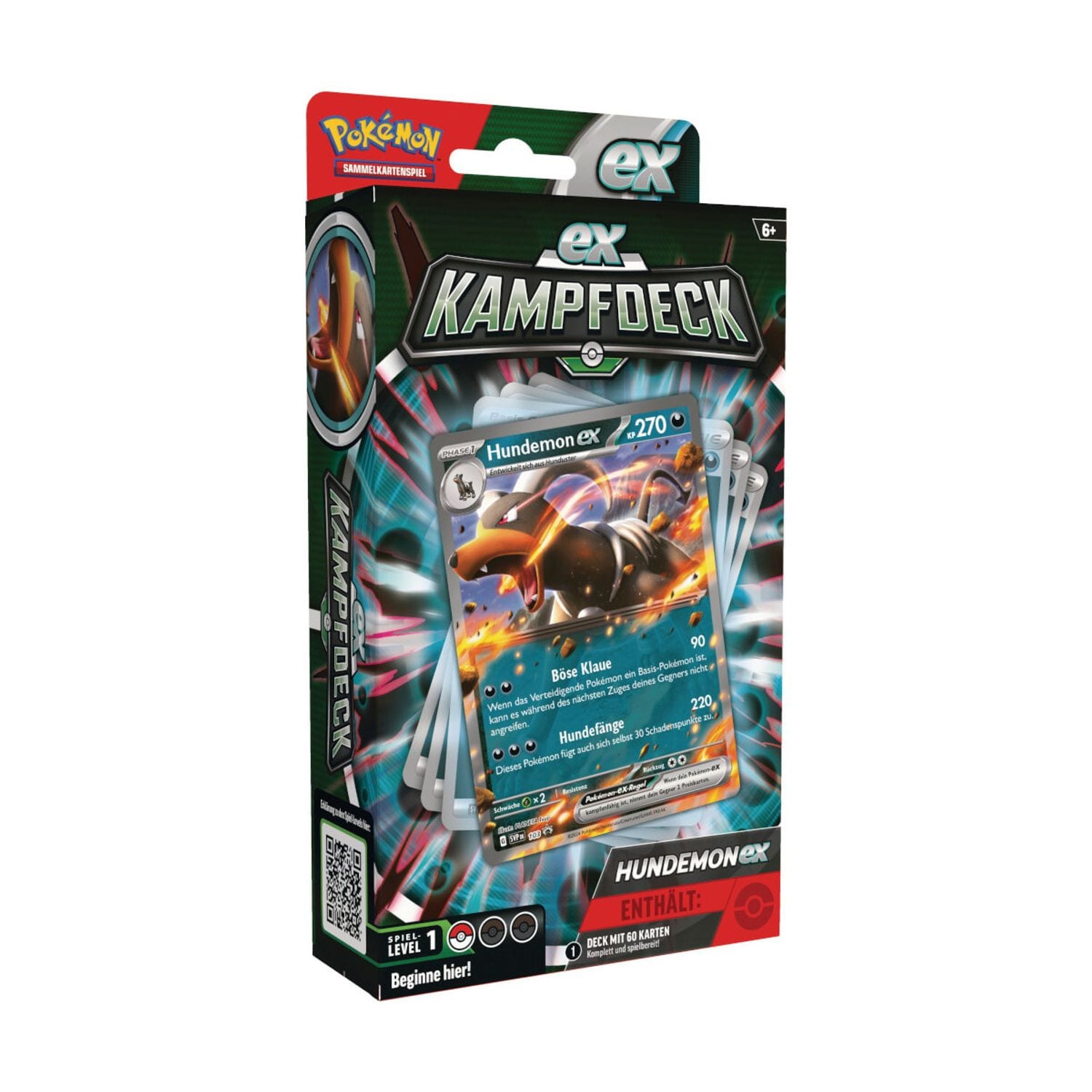Pok&eacute;mon Pok&eacute;mon EX Kampfdeck Hundemon oder Melmetal 