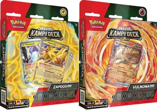Pokémon Pokémon Deluxe-Kampfdeck Vulnona-ex oder  Zapdos 