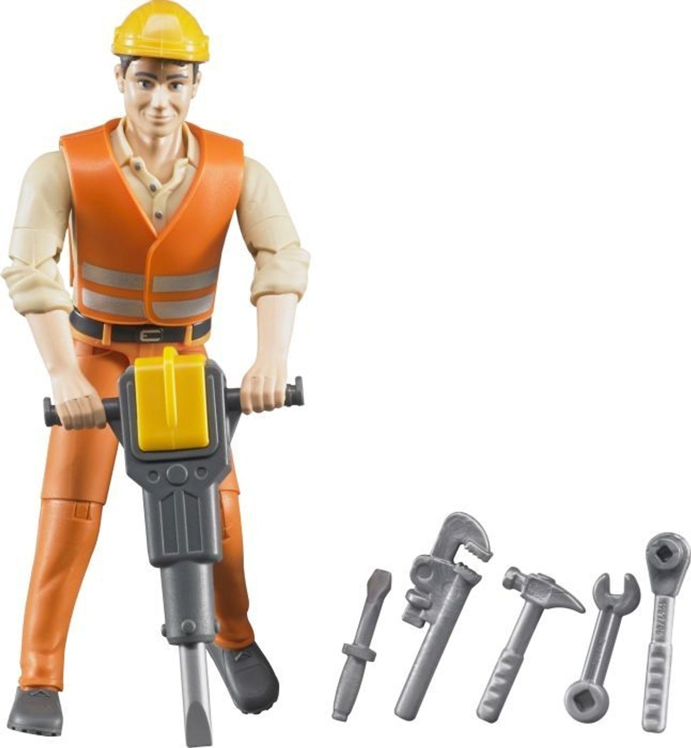 Bruder bruder 60020 bworld Bauarbeiter mit Zubeh&ouml;r 