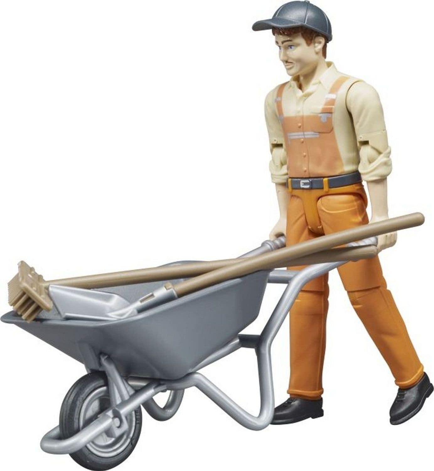 Bruder bruder 62130 bworld Kommunalarbeiter mit Zubeh&ouml;r 