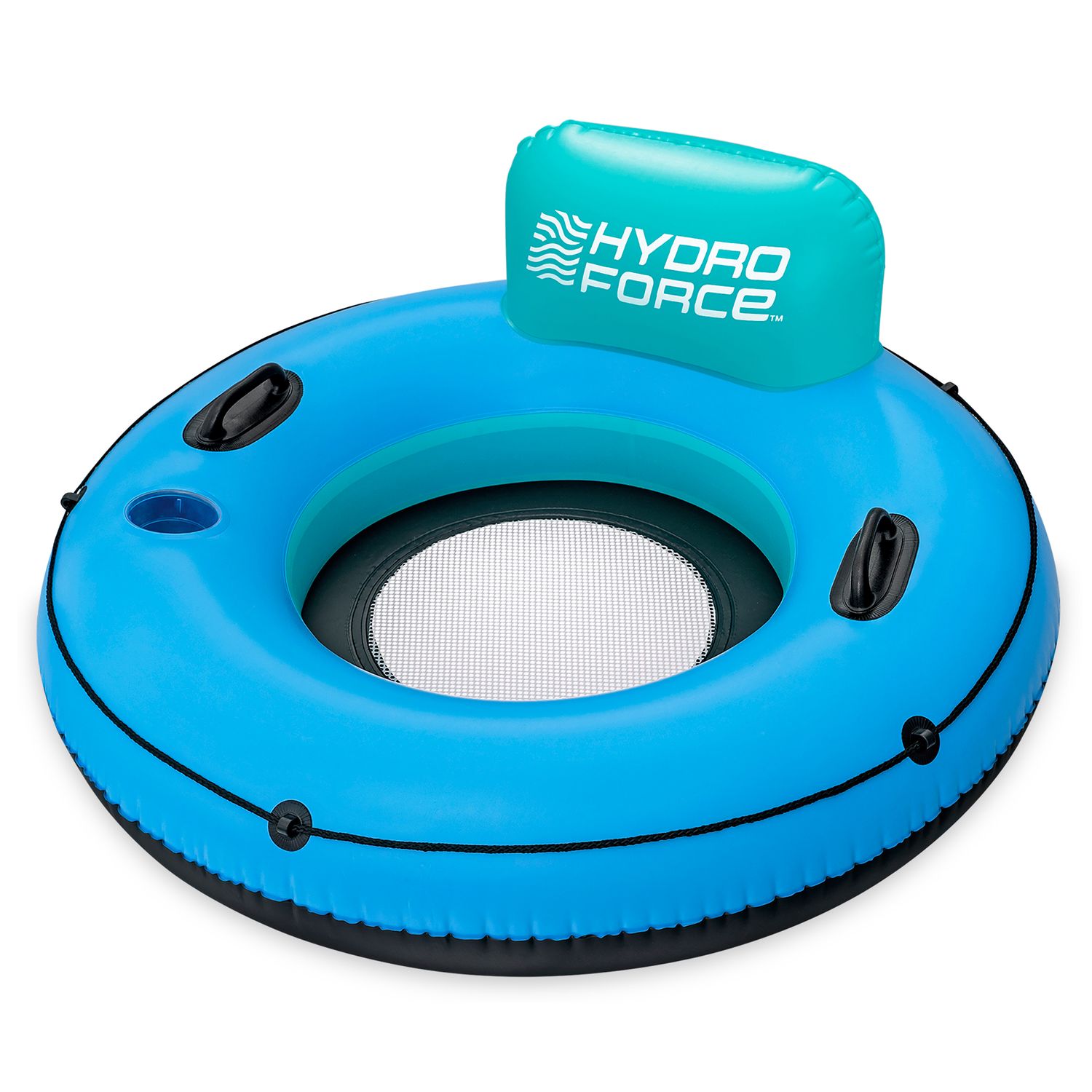 Bestway Hydro Force&reg; Schwimmring White Cap Rider&trade; mit R&uuml;ckenlehne 