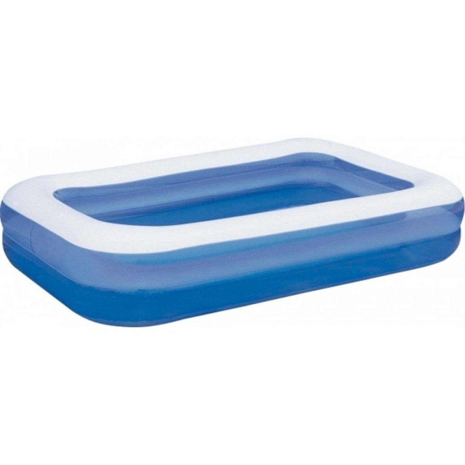 Bestway® Family Pool 262 x 175 x 51 cm, hellblau, eckig