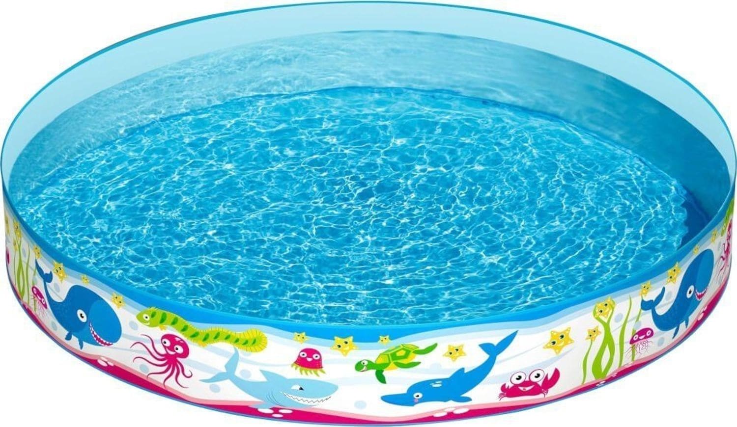 Bestway Bestway&reg; Fill 'N Fun&trade; Planschbecken Marine &Oslash; 152 x 25 cm 