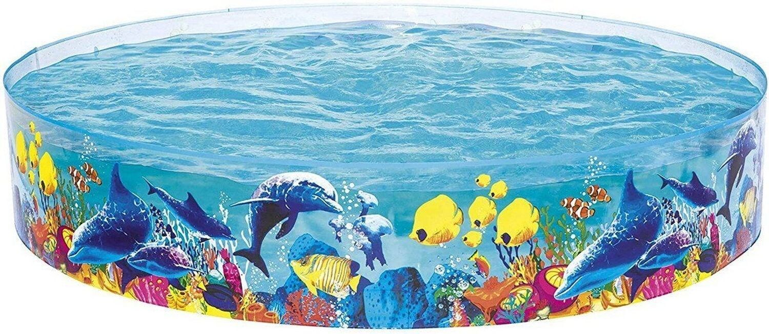 Bestway® Fill 'N Fun™ Planschbecken Odyssey, Ø 244 x 46 cm
