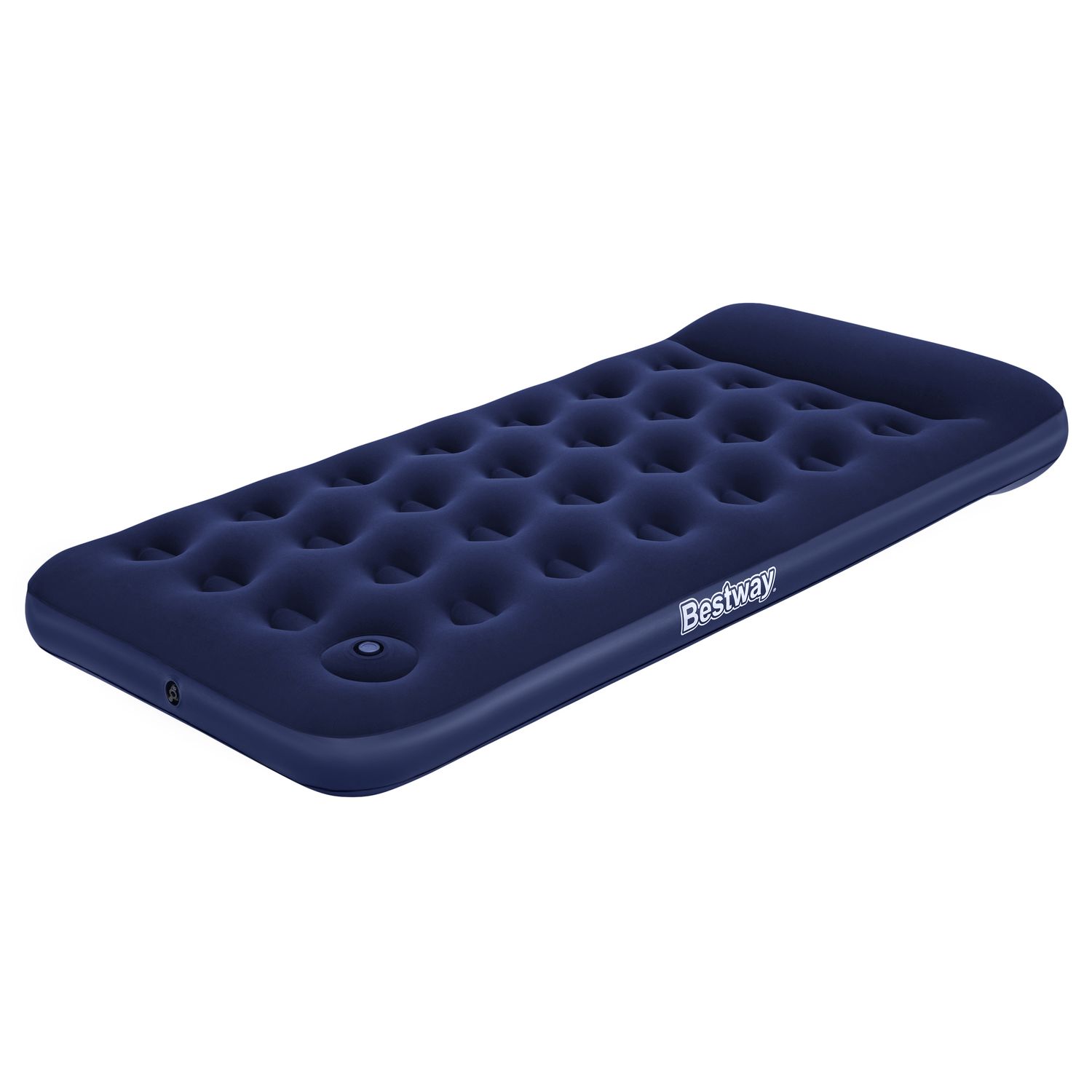 Bestway Single-Luftbett mit integrierter Fu&szlig;pumpe 