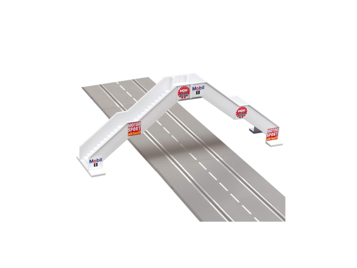CARRERA DIVERSE - Fu&szlig;g&auml;ngerbr&uuml;cke (f&uuml;r 2 Spuren) 