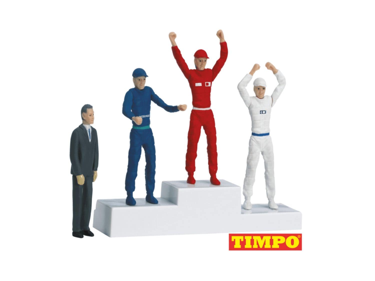 CARRERA DIVERSE - Siegerpodest mit Figuren 