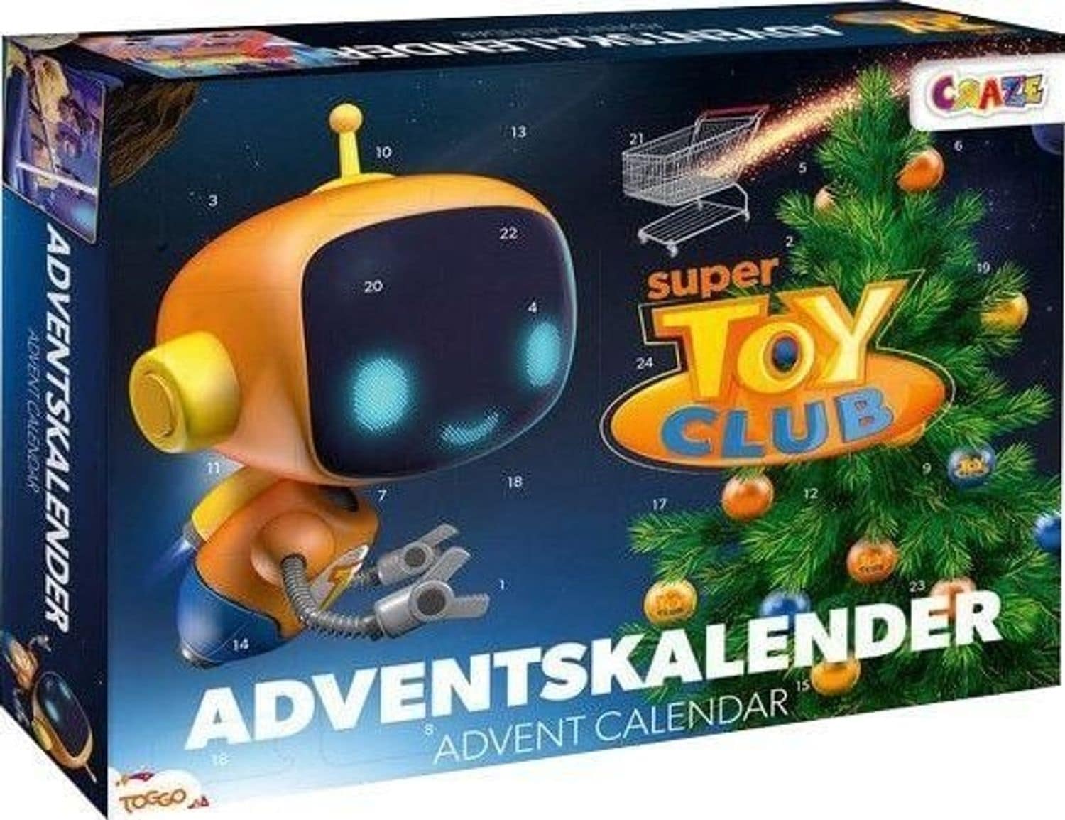 Craze Super Toy Club Kalender 