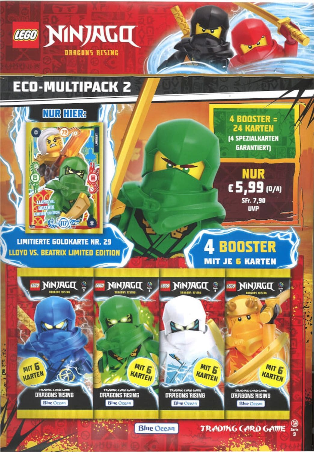 Durchgeknallt - Top Media LEGO&reg; Ninjago Serie 9 Multipack Nummer 2 
