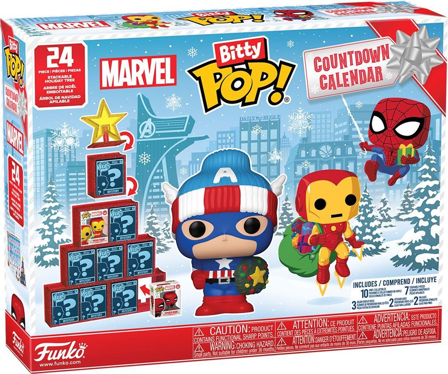 Funko Bitty Pop Marvel Adventskalender 