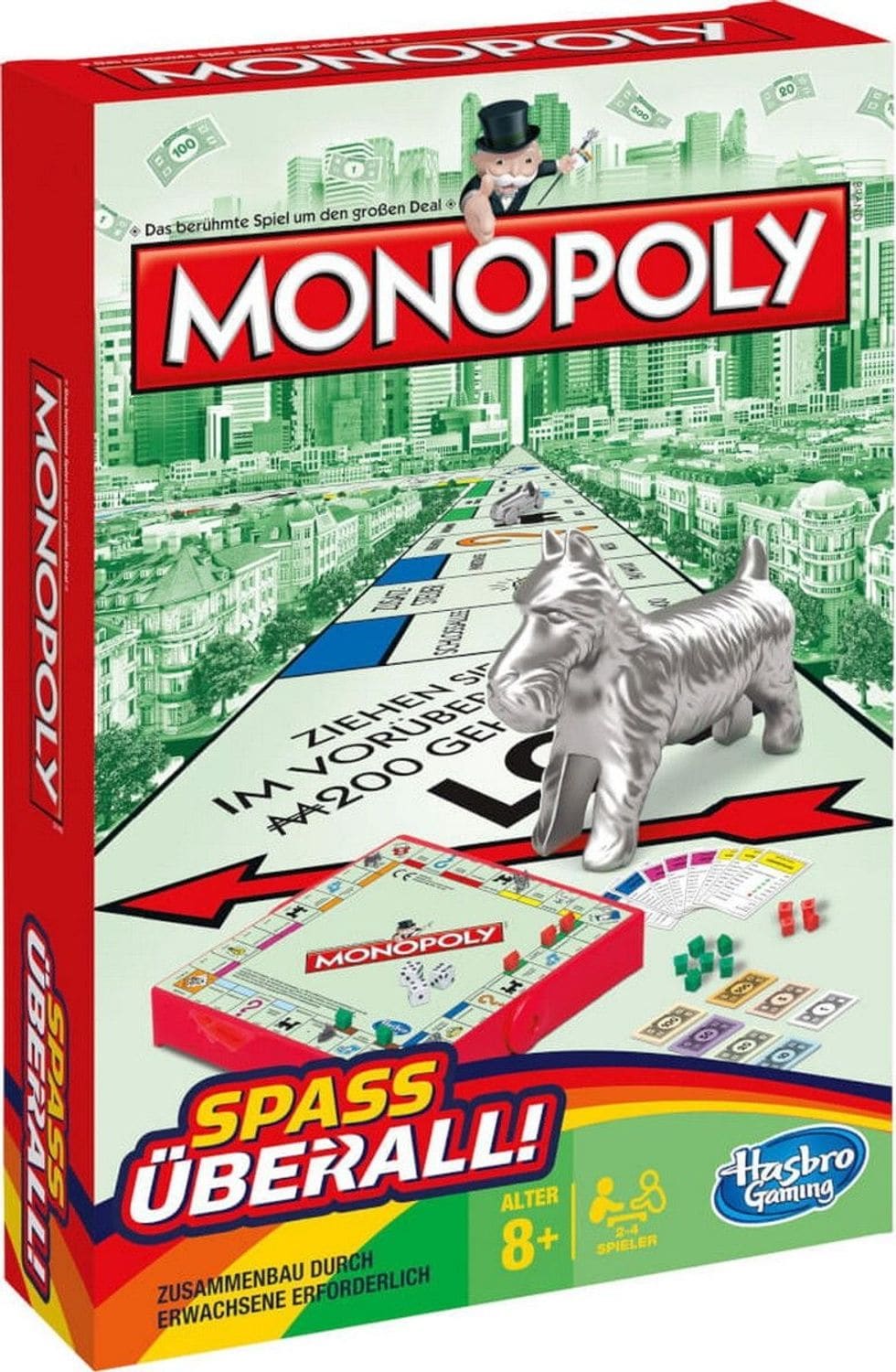 Hasbro Gaming Monopoly Kompakt 