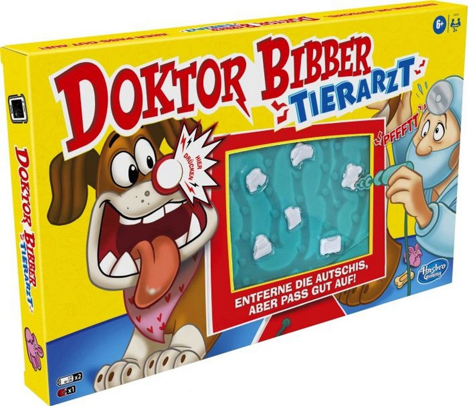 Hasbro Gaming Doktor Bibber Tierarzt 