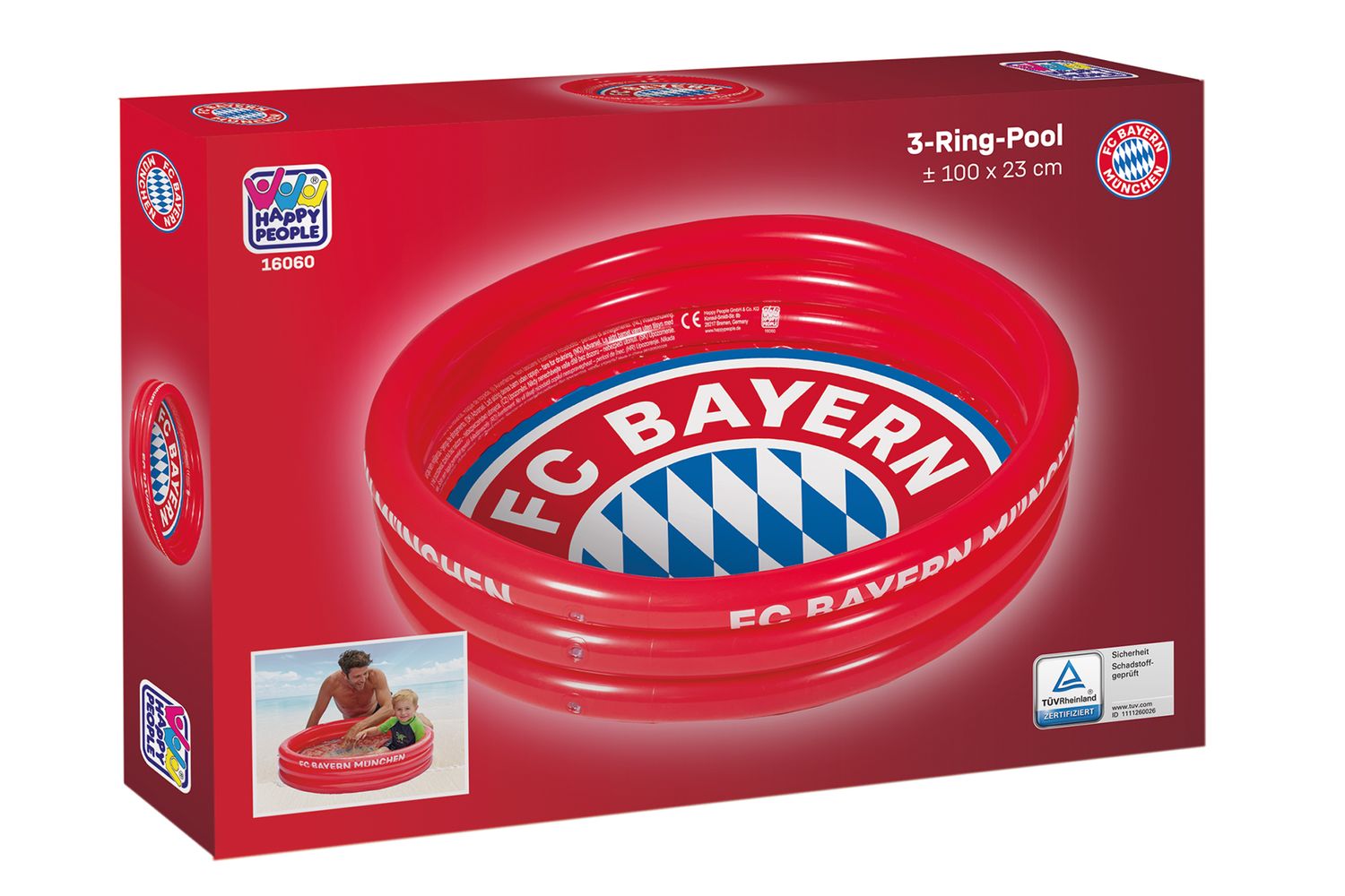 Wehncke Bayern M&uuml;nchen 3-Ring-Pool 